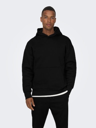 ONLY & SONS Kapuzensweatshirt "ONSDAN LIFE RLX HEAVY SWEAT HOODIE NOOS"