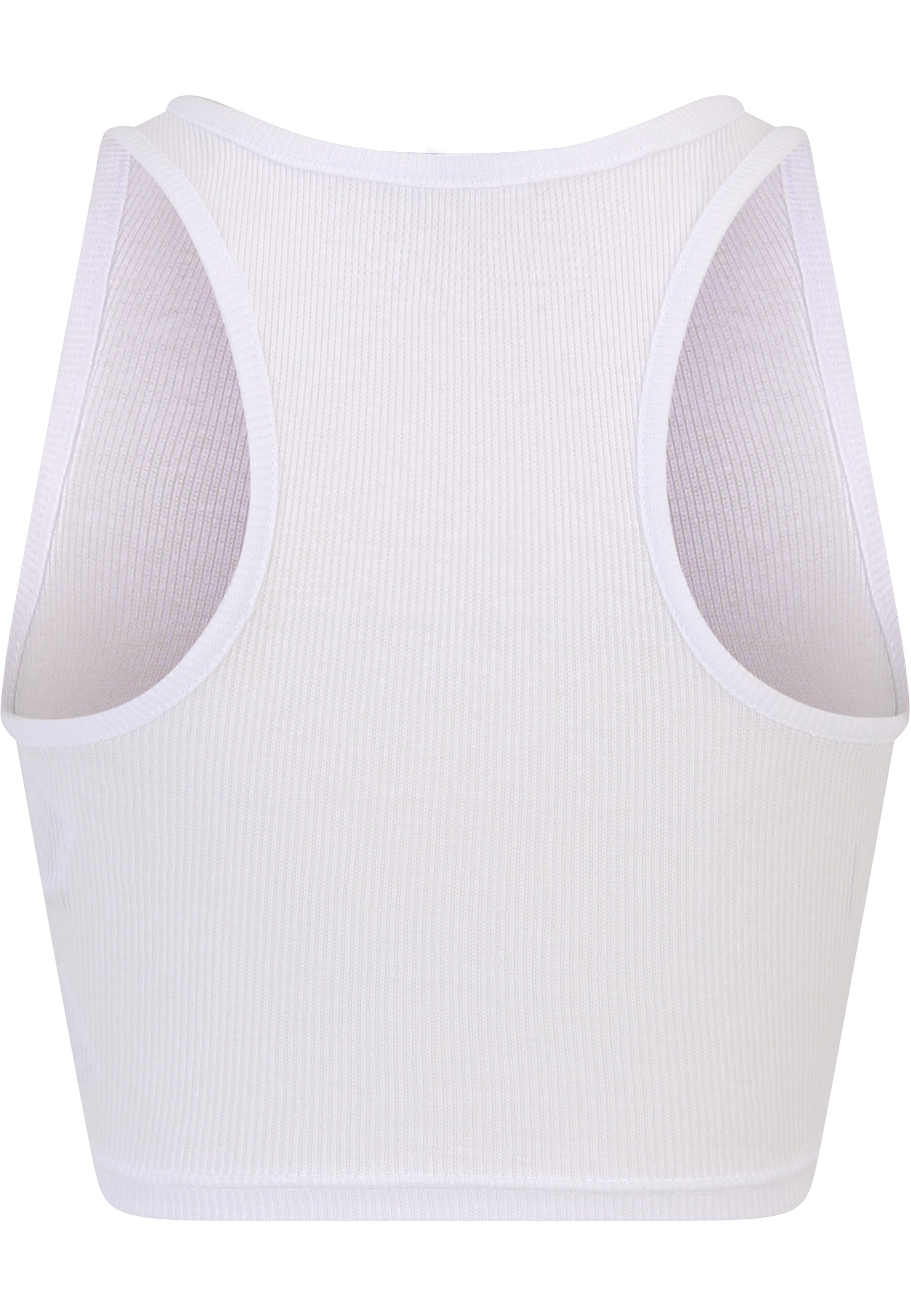 URBAN CLASSICS Tanktop »Urban Classics Damen Ladies Cropped Rib Top 2-Pack« 1 Stk.