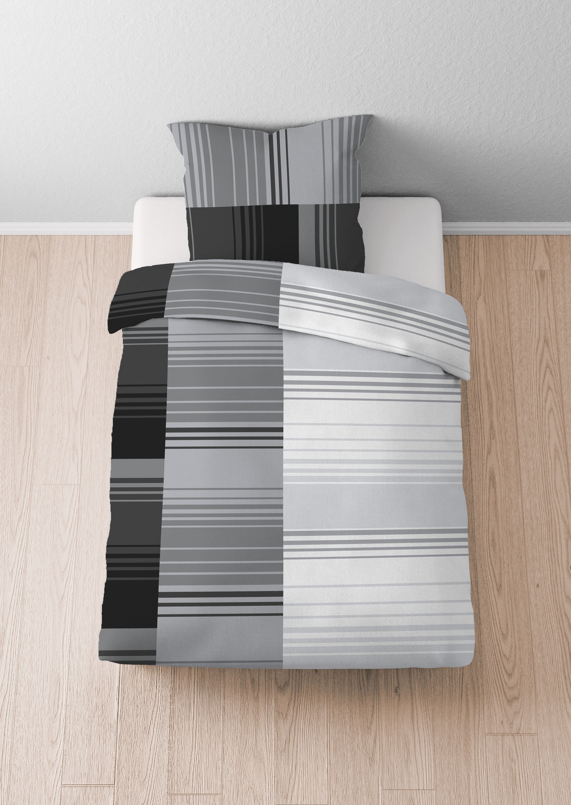 Castell - Markenbettwäsche Bettwäsche "0460124" 2 Stk. Polycotton, hautsymp günstig online kaufen