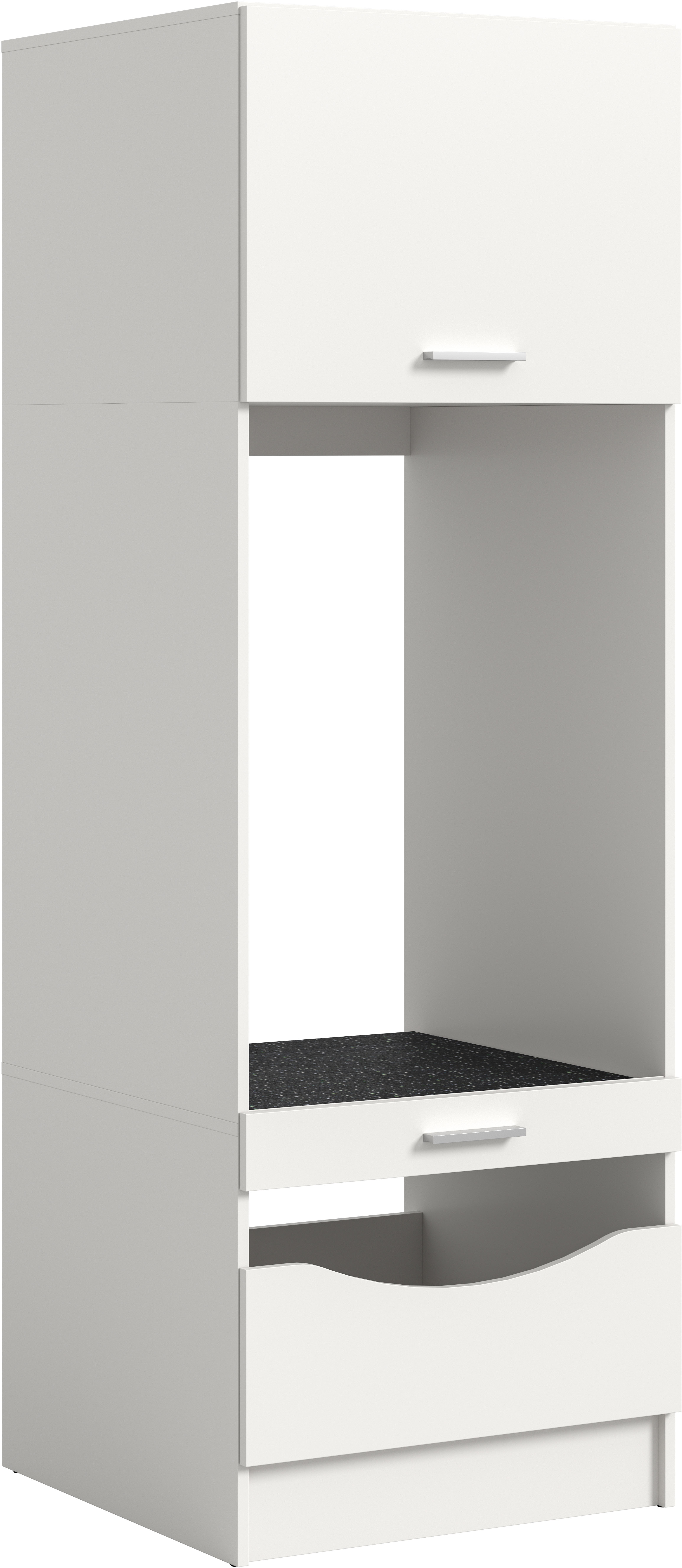welltime Waschmaschinenumbauschrank "FALAS, Höhe 195 cm, 2 Klappen, 1 Auszug, viel Stauraum" in verschiedenen Farben erhältlich, für Waschmaschine & Trockner