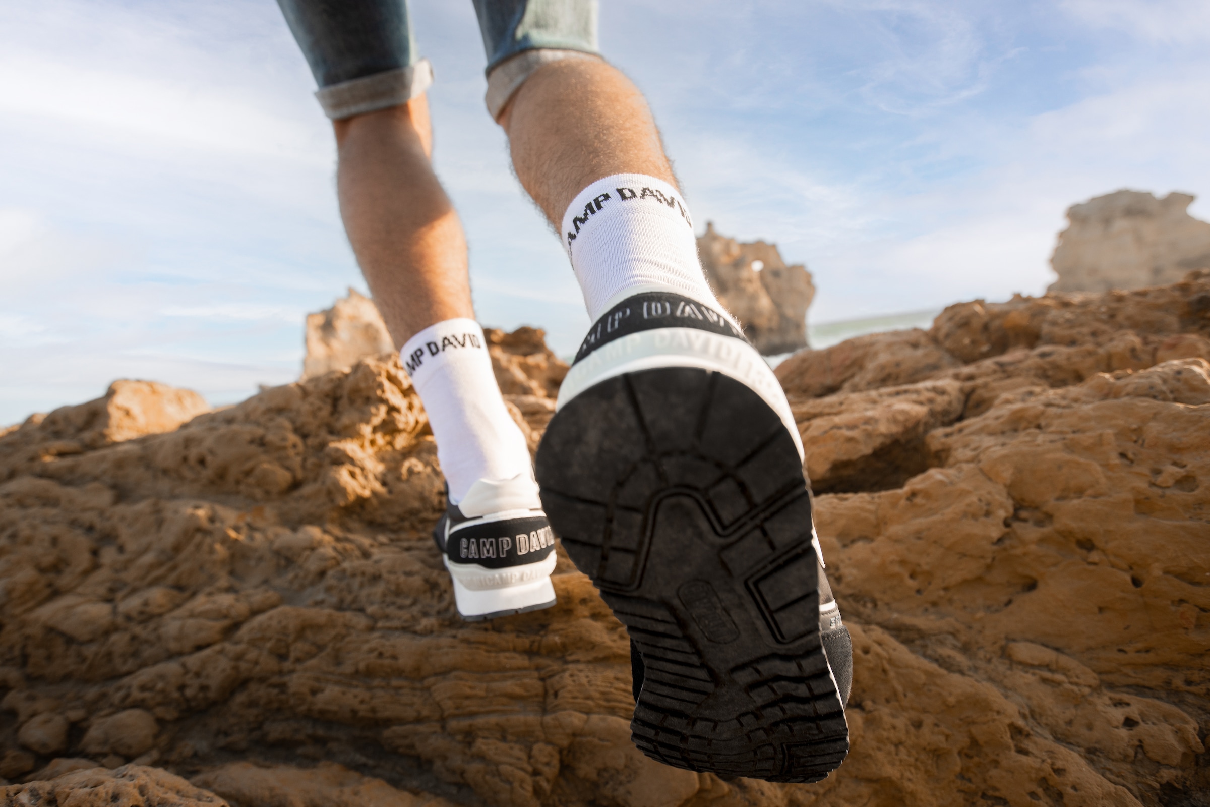 CAMP DAVID Socken »mesh ventilation« 6 Paar tlg. Action-Mesh Belüftung