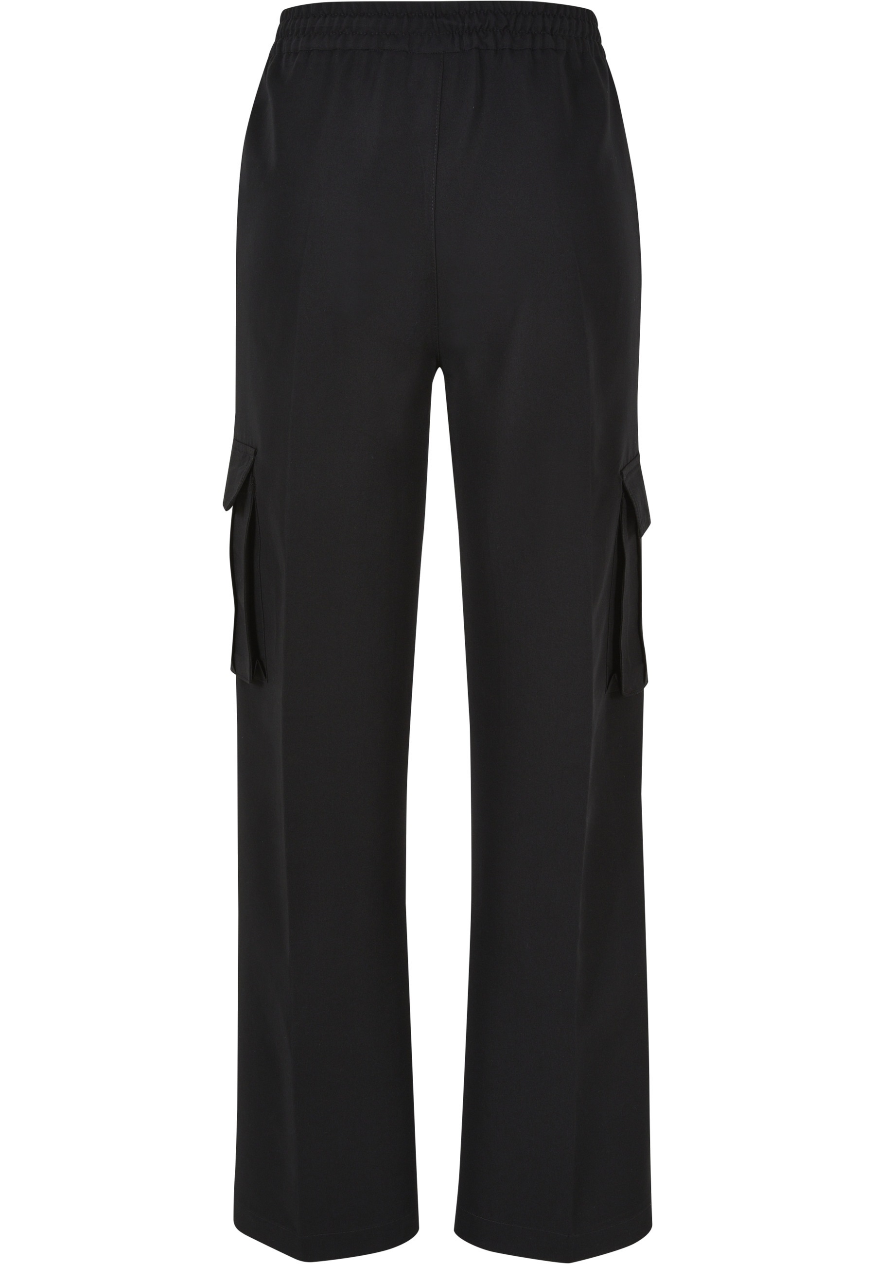 URBAN CLASSICS Stoffhose "Urban Classics Damen Ladies Vicose Straight Leg C günstig online kaufen