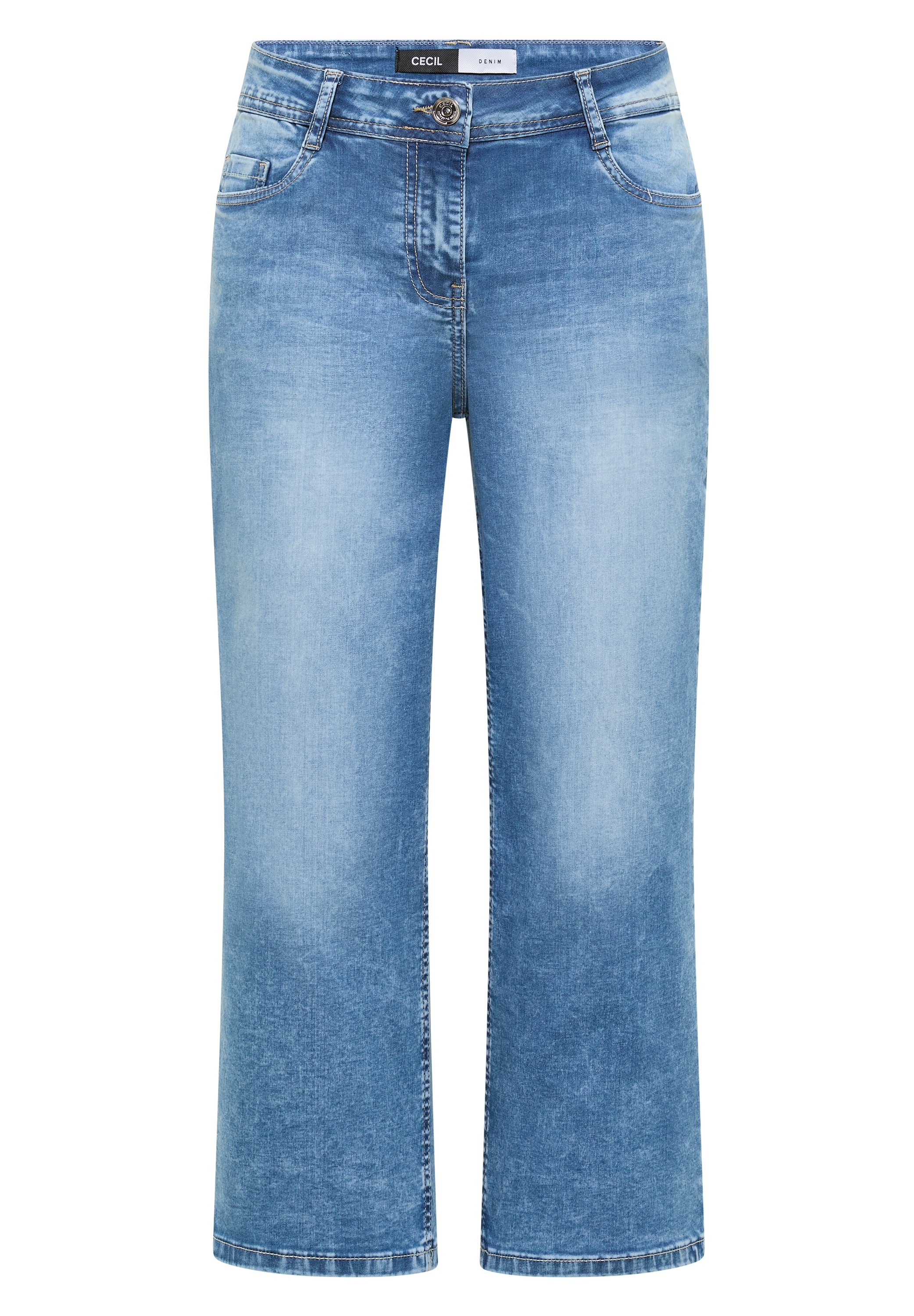 Cecil Loose-fit-Jeans High Waist