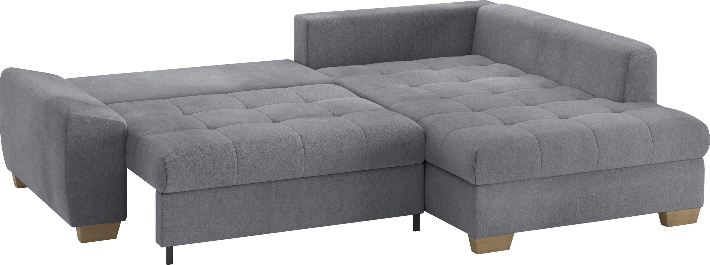 Thumbnail - Mr. Couch Ecksofa "Nikita II, L-Form, bis 140kg pro Sitzplatz belastbar" mit Kaltschaumpolsterung, wahlweise mit Bett un...