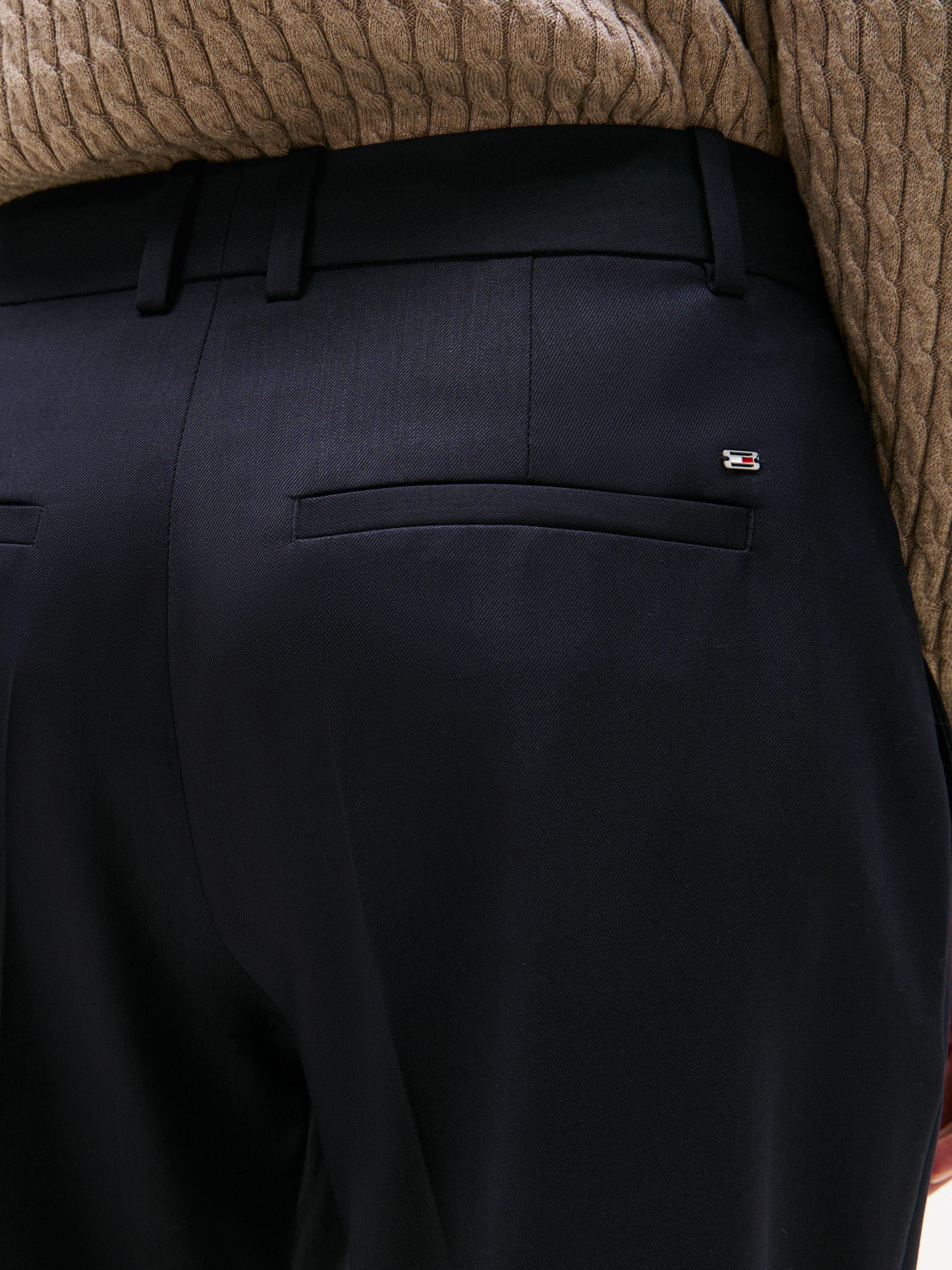 Tommy Hilfiger Anzughose "TIMELESS WOOL SLIM STRT PANT", mit Wolle günstig online kaufen
