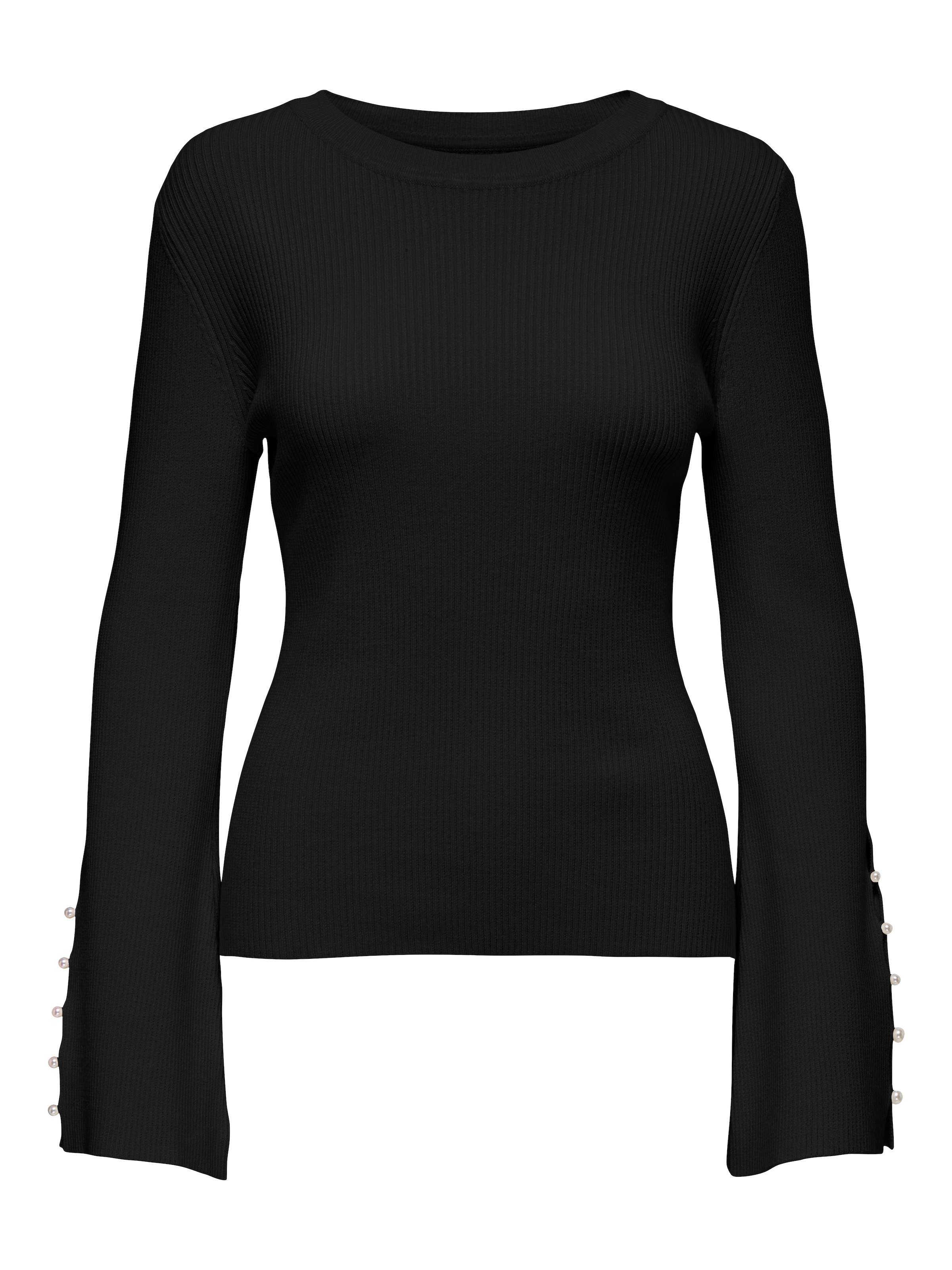 ONLY Strickpullover »ONLNATASCHA LS O-NECK PEARL CC KNT«