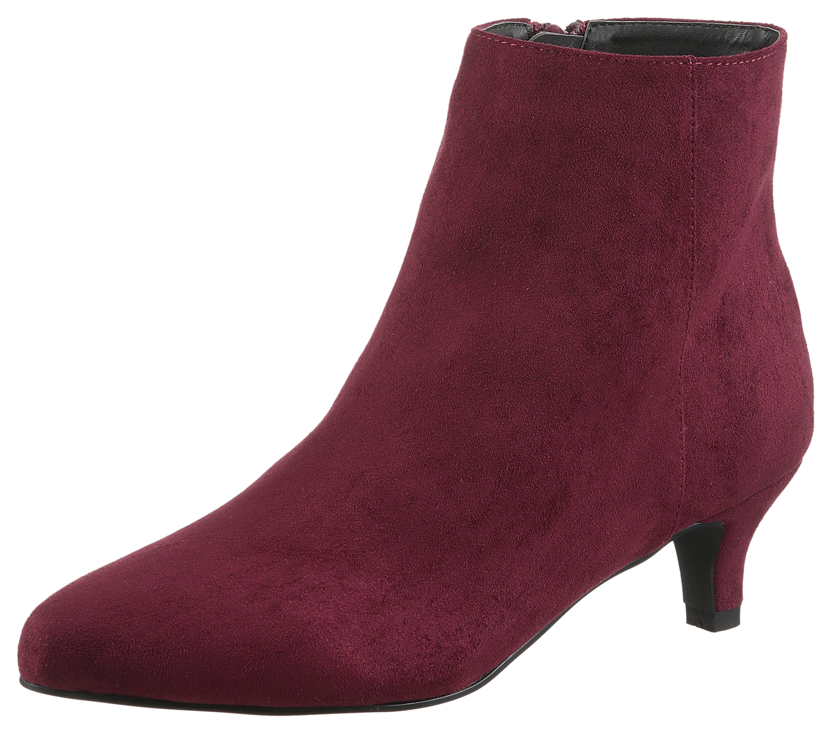 Aniston SHOES Stiefelette, Reißverschluss-Ankelboots, Trichterabsatz - NEUE günstig online kaufen