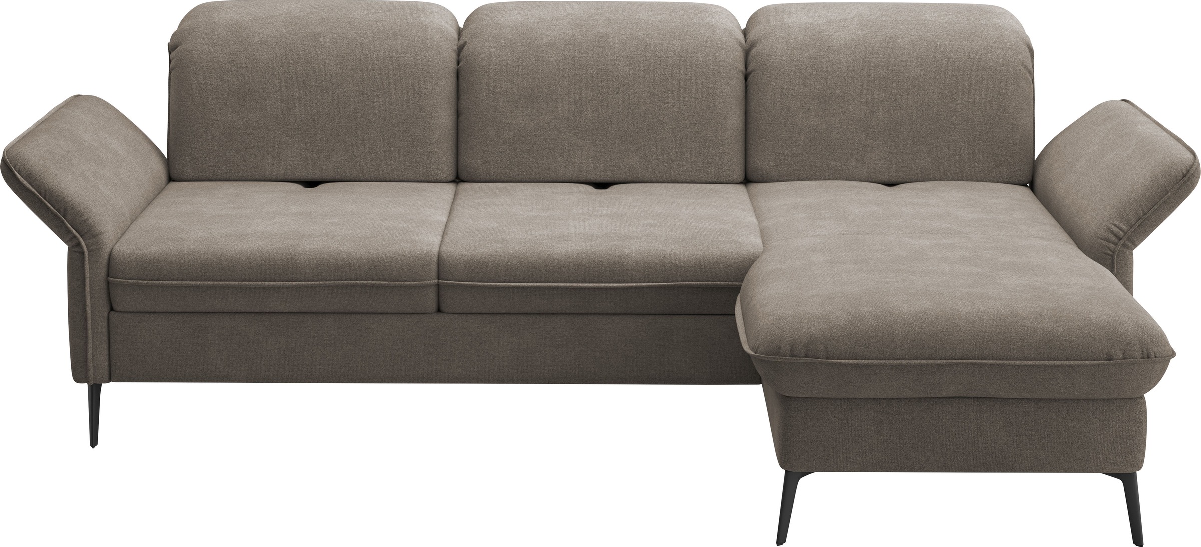 sit&more Ecksofa "Emely, inkl. Sitztiefenverstellung" wahlweise mit Bettfun günstig online kaufen