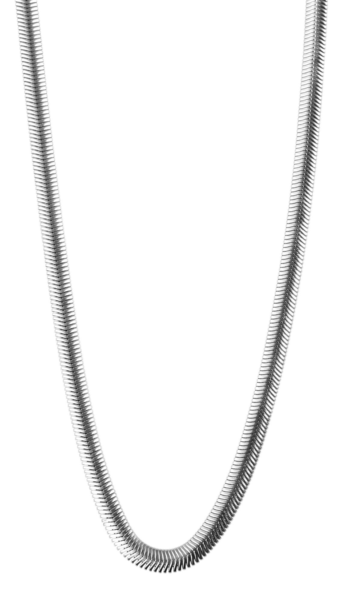 Adelia´s Kette ohne Anhänger »Damen Halskette – Schlangenkette aus Edelstahl 42 cm« Zum Verschenken an Menschen, die Ihnen am Herzen liegen