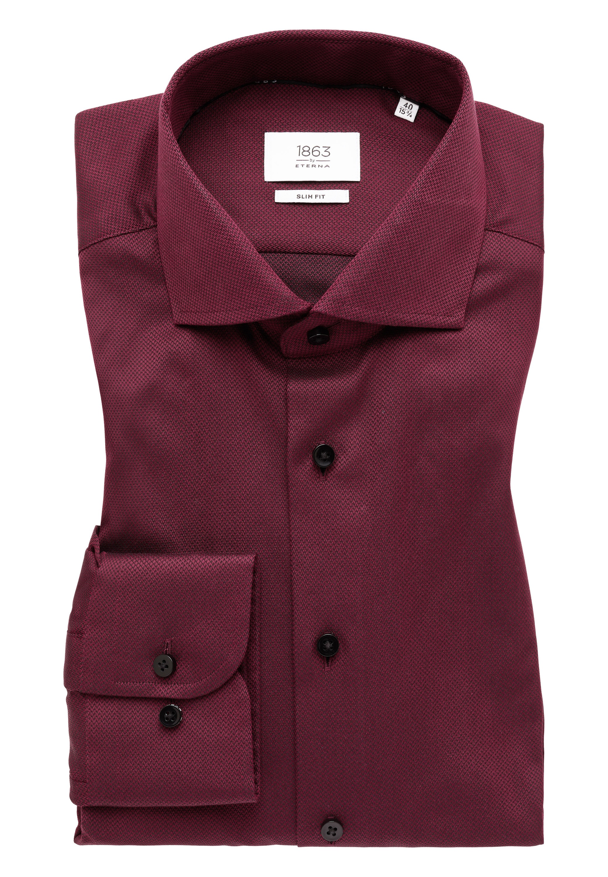 Eterna Langarmhemd »SLIM FIT«, NON IRON (bügelfrei)