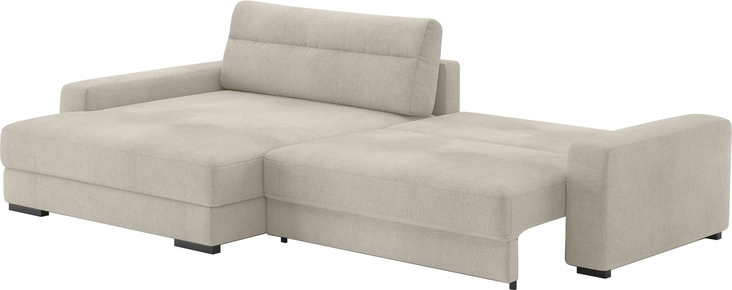 Mr. Couch Ecksofa »Marcello DuraFlex L-Form«, EasyBett, Bettkasten, Kaltschaumpolsterung, bis 140 kg belastbar