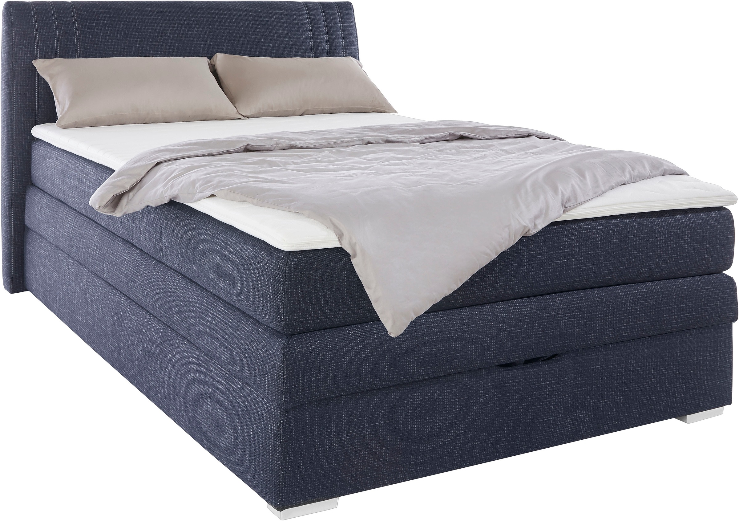 Jockenhöfer Gruppe Boxspringbett Amira, mit Bettkasten und Topper günstig online kaufen
