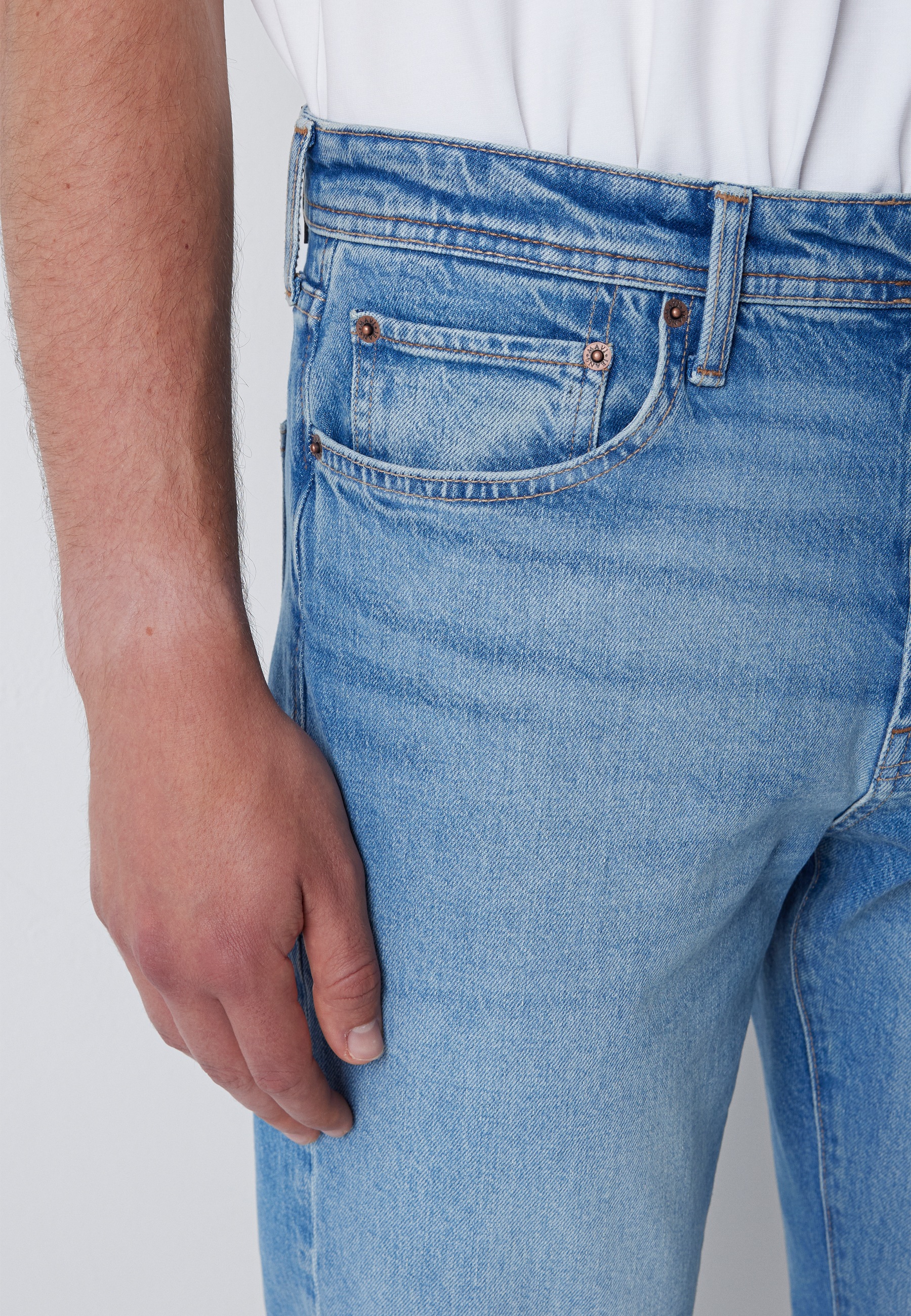 Mavi Weite Jeans »MUNICH« Tapered Jeans
