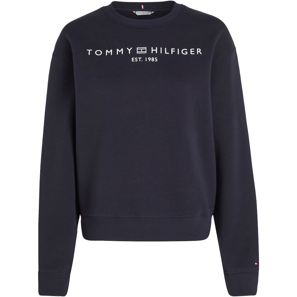 Tommy Hilfiger Curve Sweatshirt »CRV MDRN REG CORP LOGO SWTSHRT«