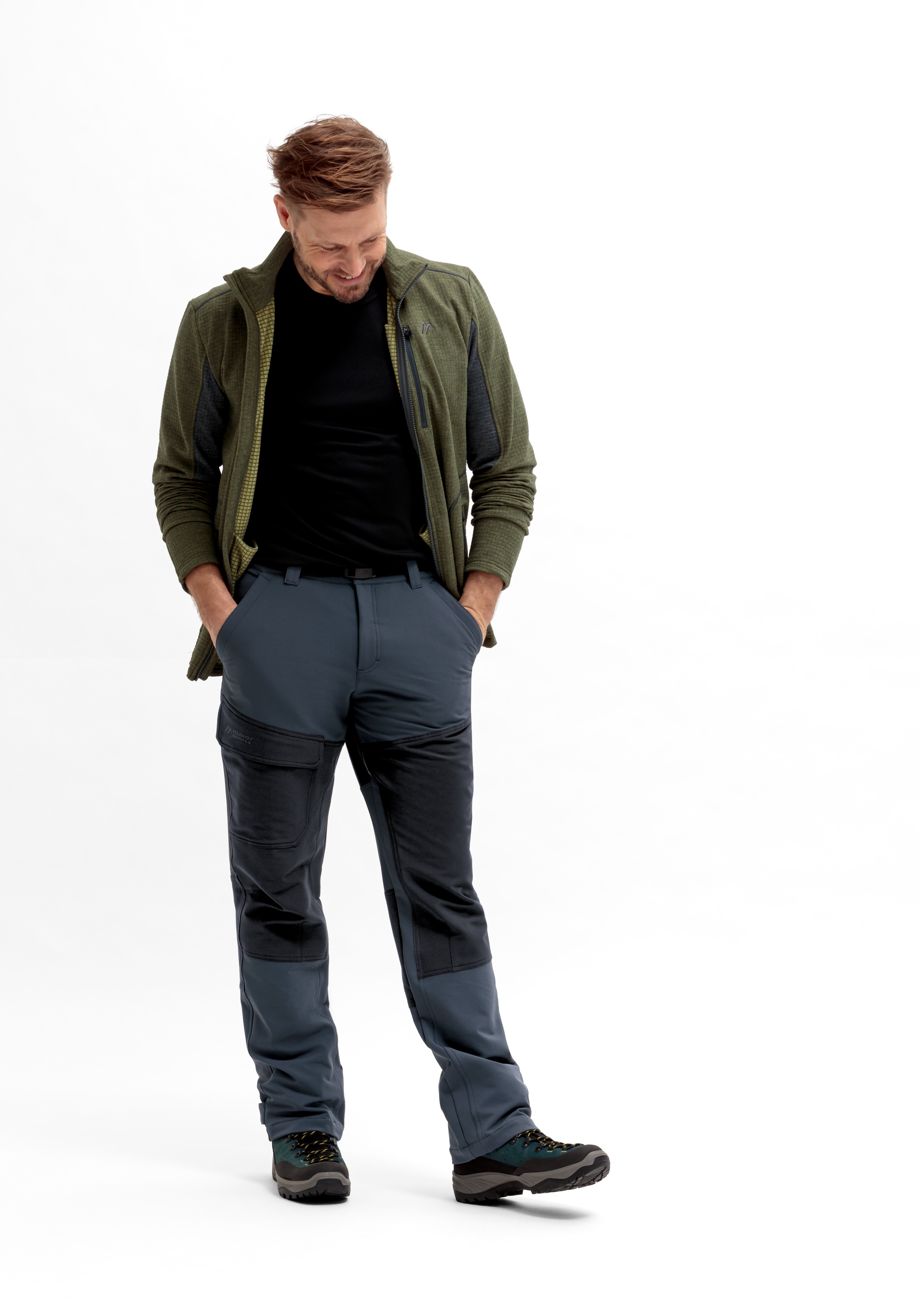 Maier Sports Outdoorhose »Fleeceflex M«, robuste Herren Winter-Trekkinghose 4-Wege-Stretch