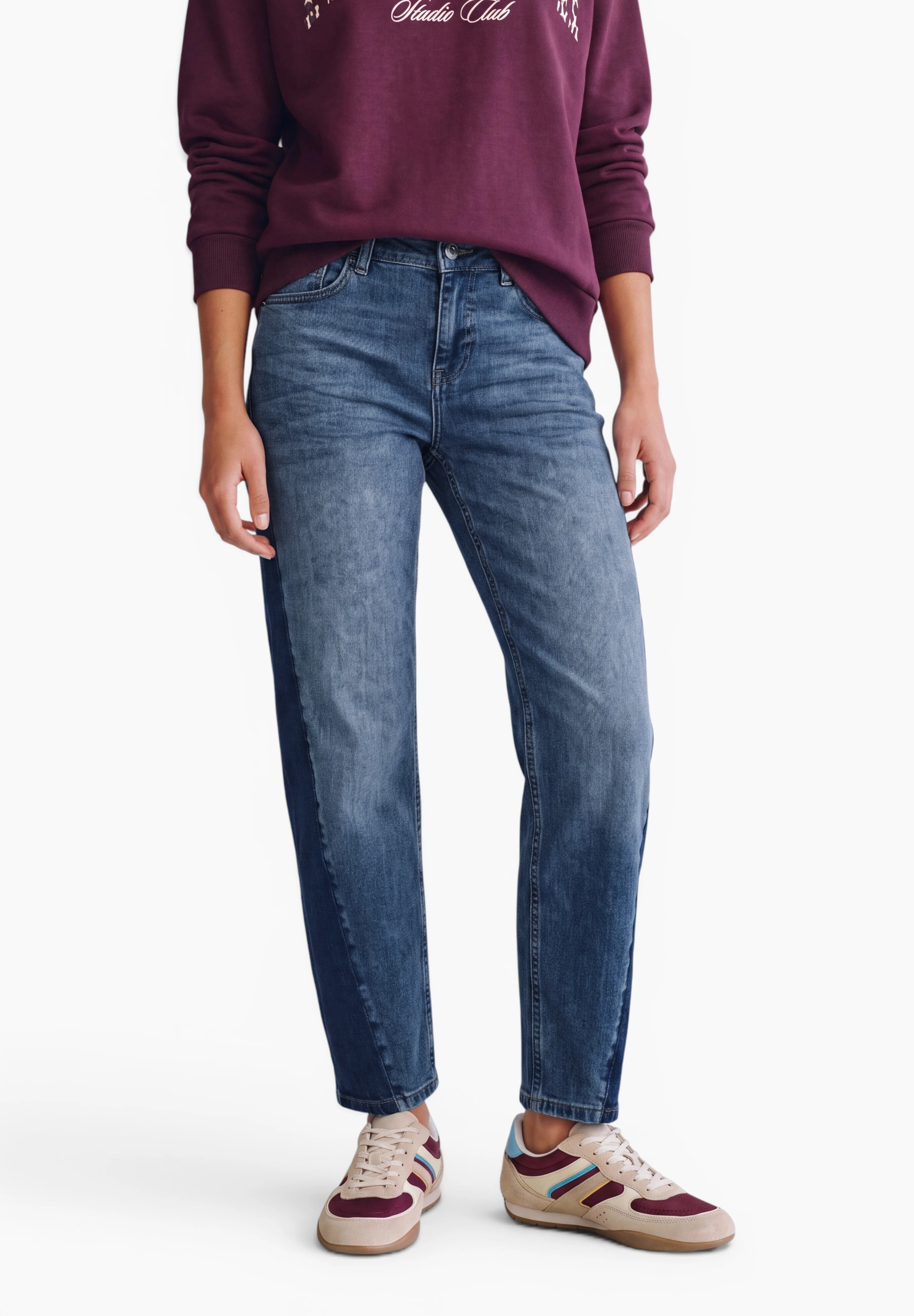 STREET ONE STUDIO Loose-fit-Jeans im Loose Fit