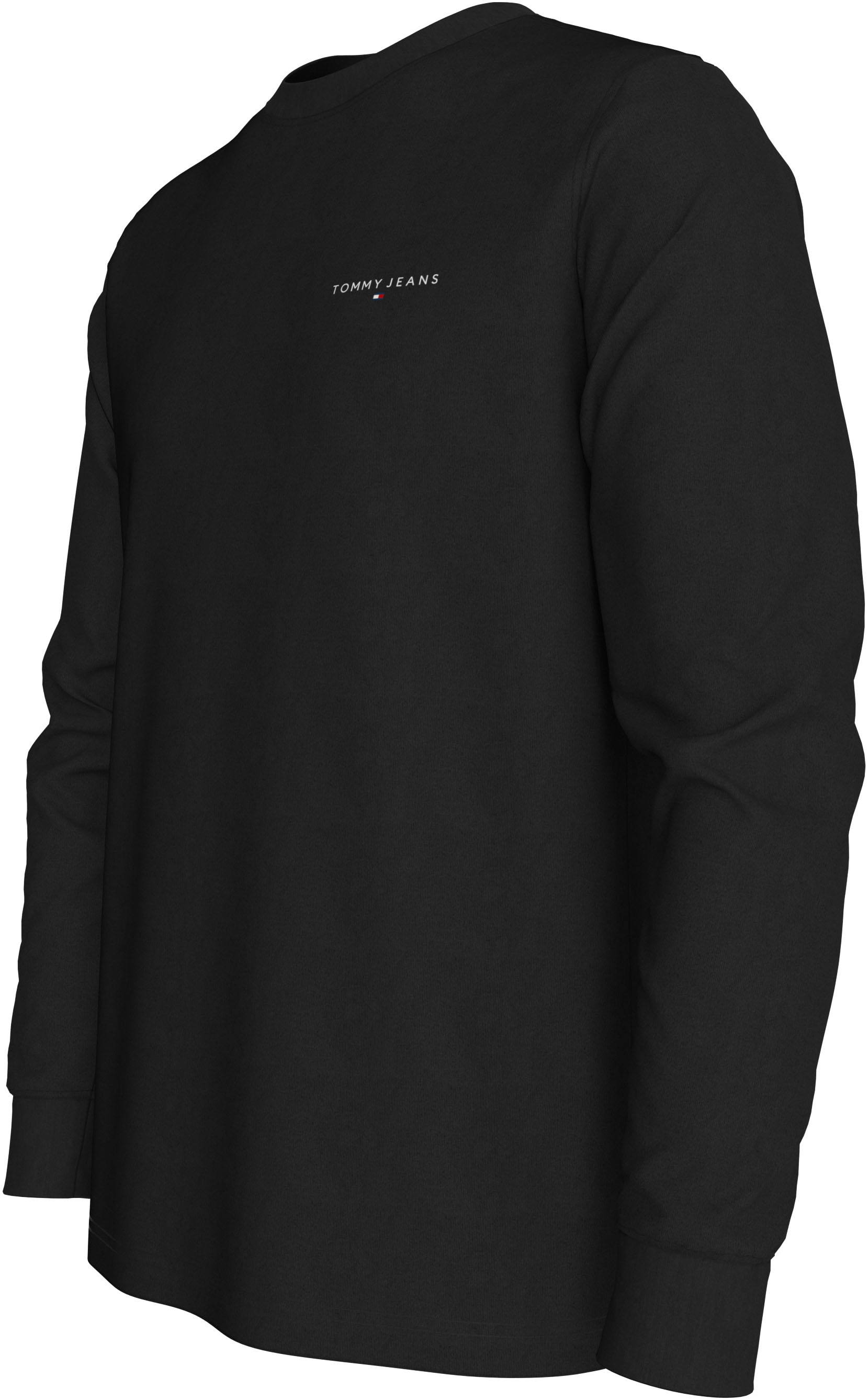 Tommy Jeans Langarmshirt »TJM SLIM LINEAR CHST L/S TEE EXT«, mit Logodruck