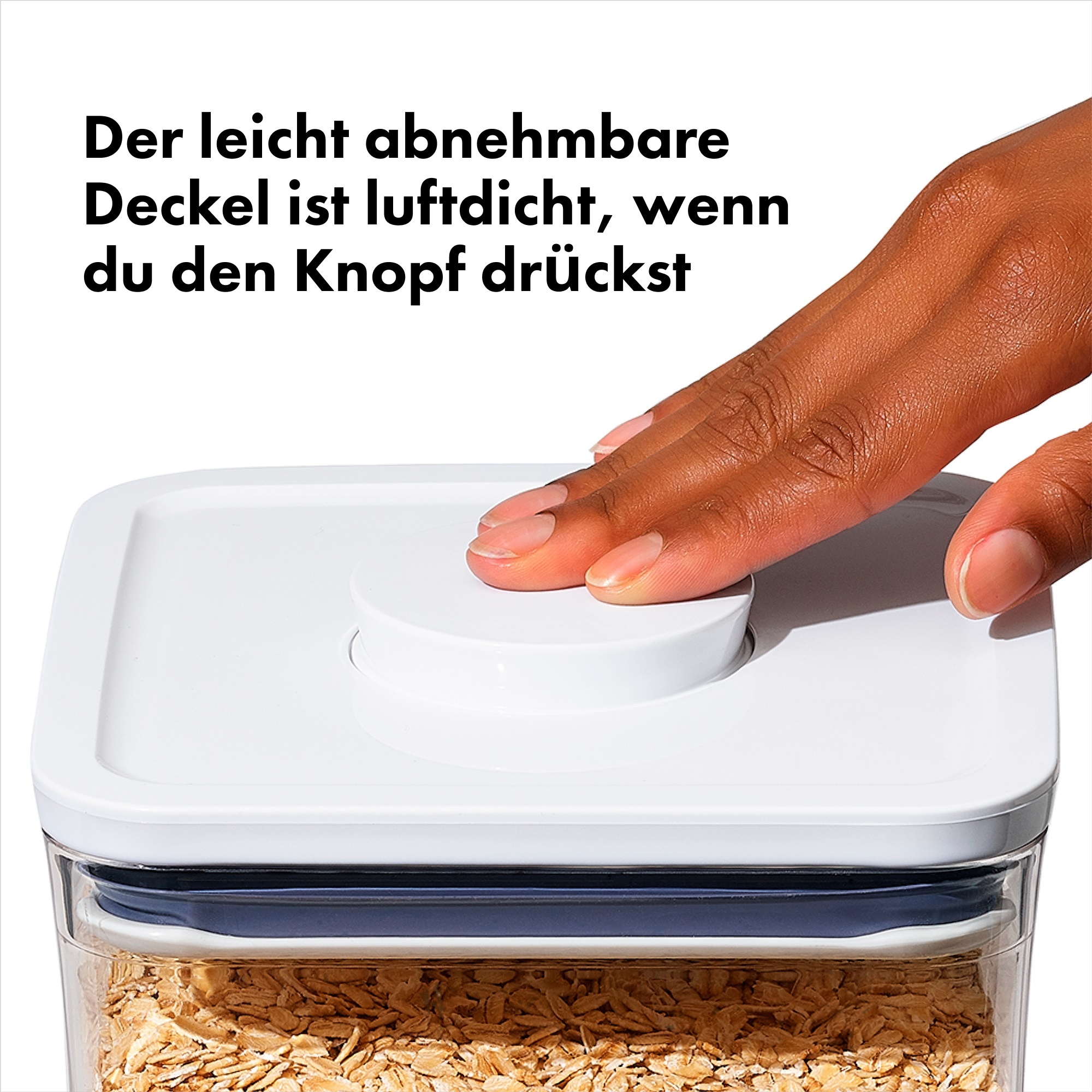 OXO Good Grips Aufbewahrungssystem »OXO 4-Piece Mini POP Container Set« Set, 4 tlg. tlg. Langlebig, spülmaschinenfest und vielseitig einsetzbar