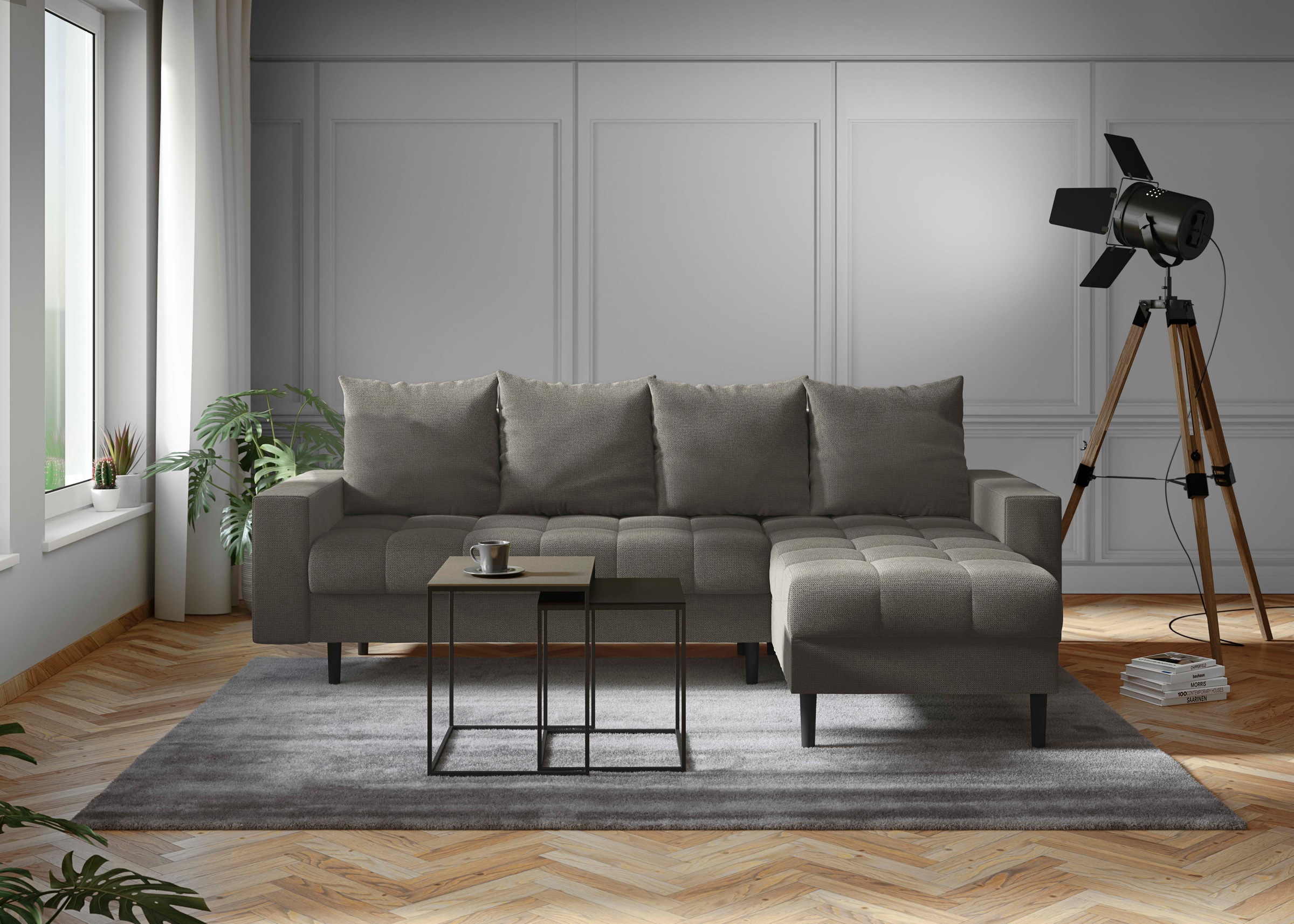 INOSIGN Ecksofa "Lillemor", auch mit extrakurzer Lieferzeit, incl. Bettfunk günstig online kaufen