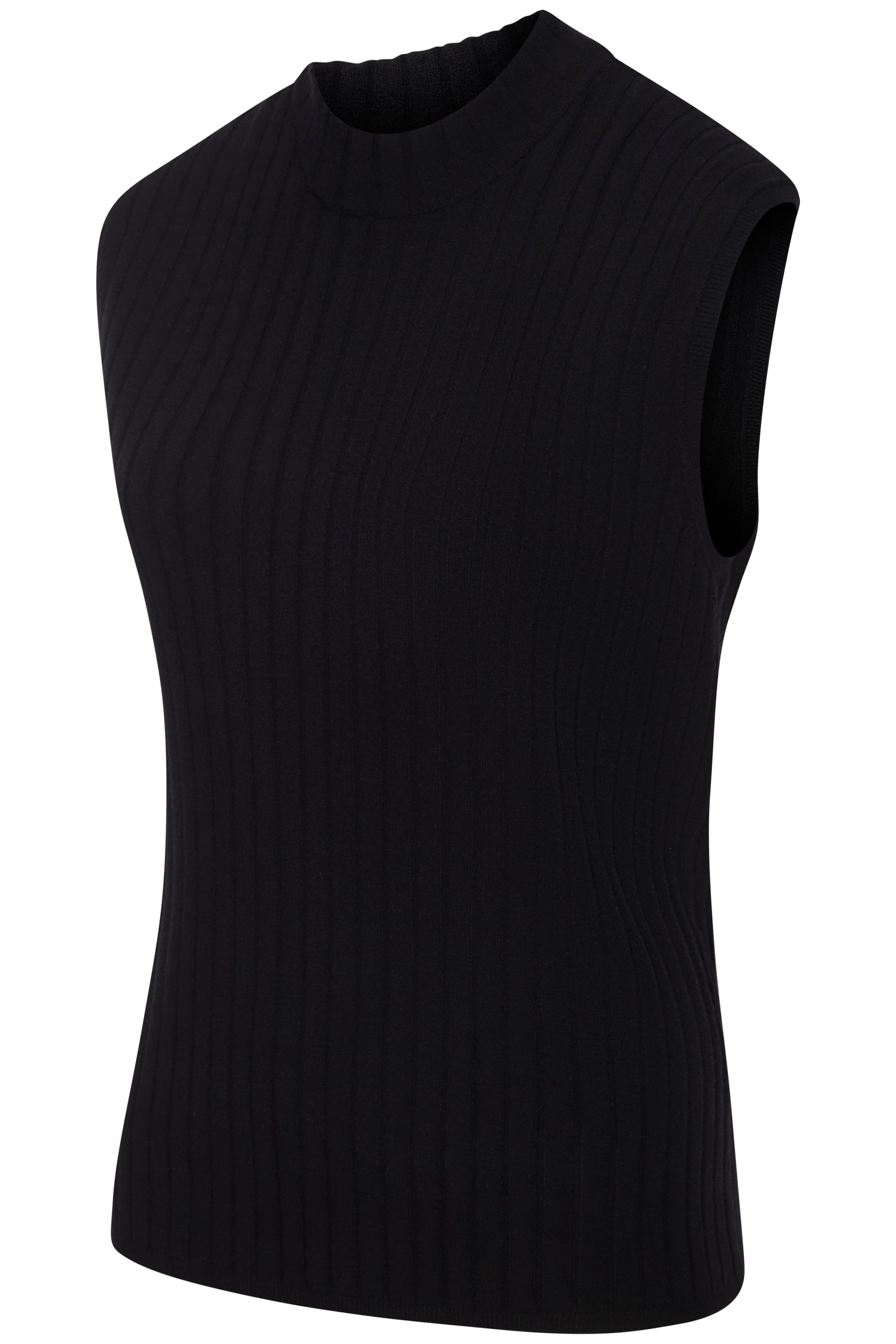 French Connection Stricktop, mit kleinem Stehkragen, Loungewear