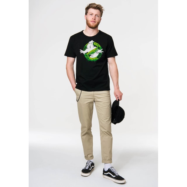 coolem LOGOSHIRT Logo«, | mit bestellen ▷ Print – Slime »Ghostbusters T-Shirt BAUR