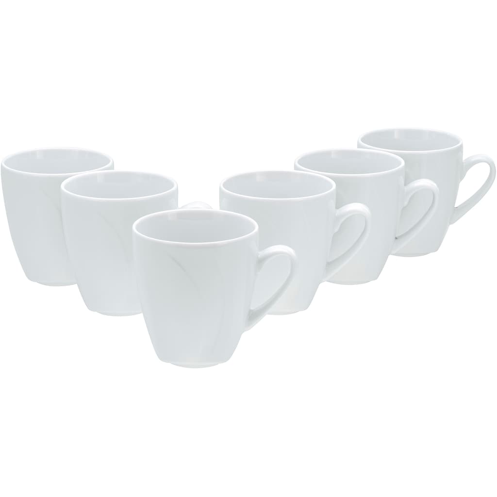 CreaTable Becher »Kaffeebecher Celebration«, (Set, 6 tlg.)