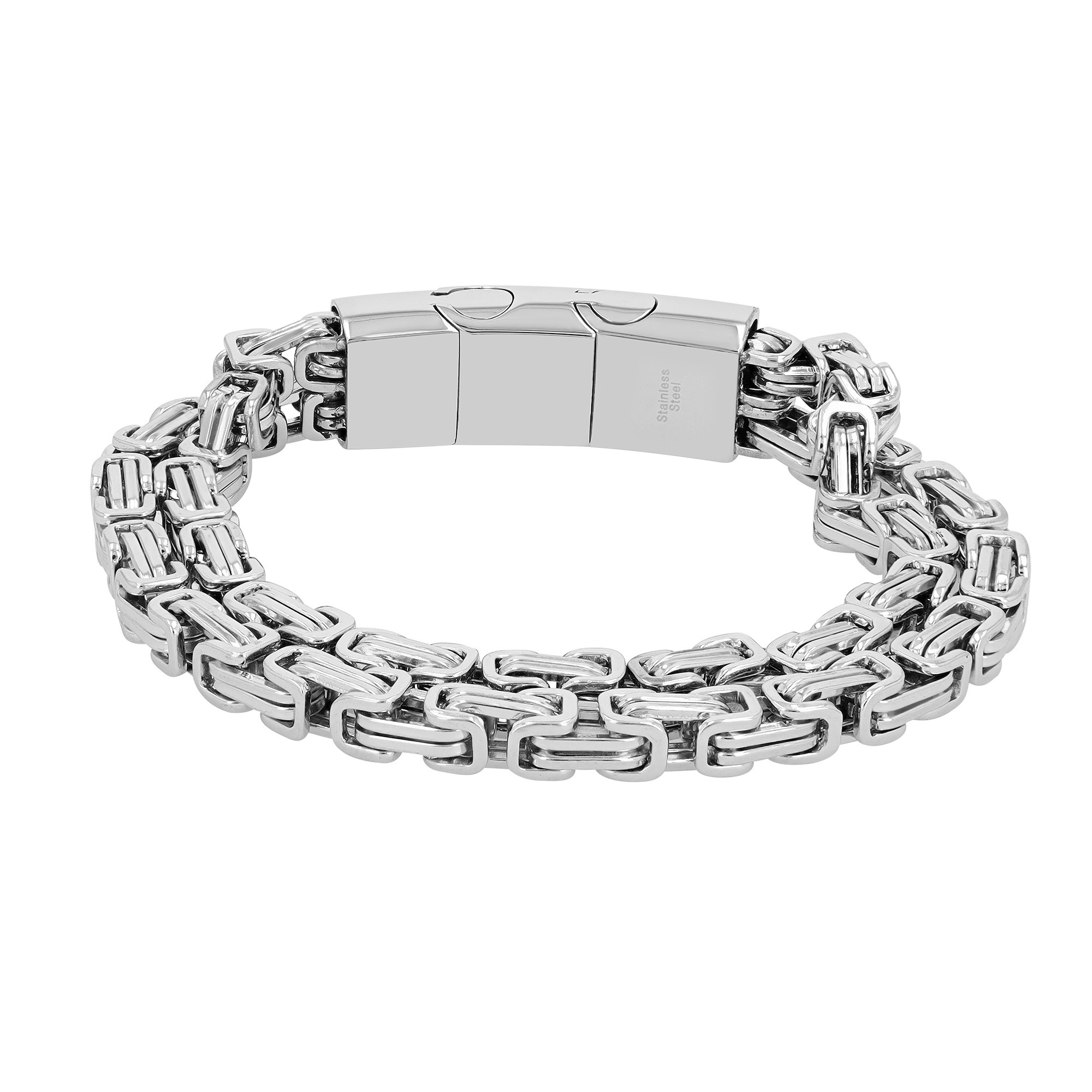 Edelstahlarmband »Armband aus Edelstahl 21 cm«