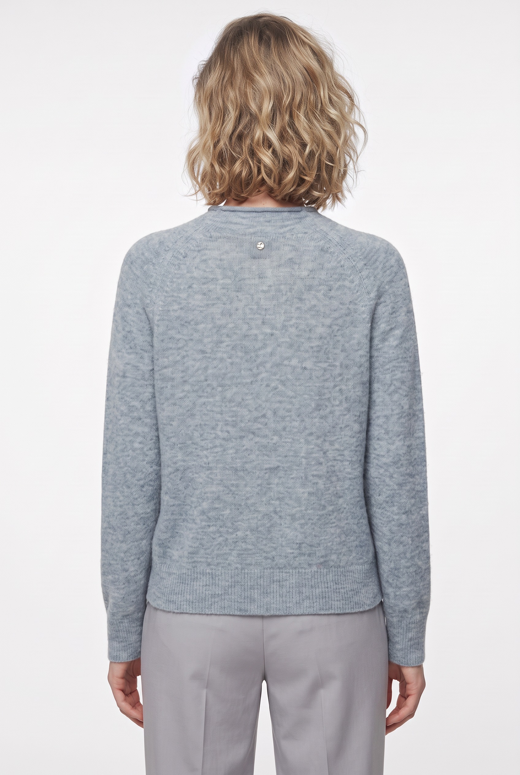 BOSS ORANGE Strickpullover »Fesperanasy Premium Damenmode« aus Woll-Mix mit Alpaka