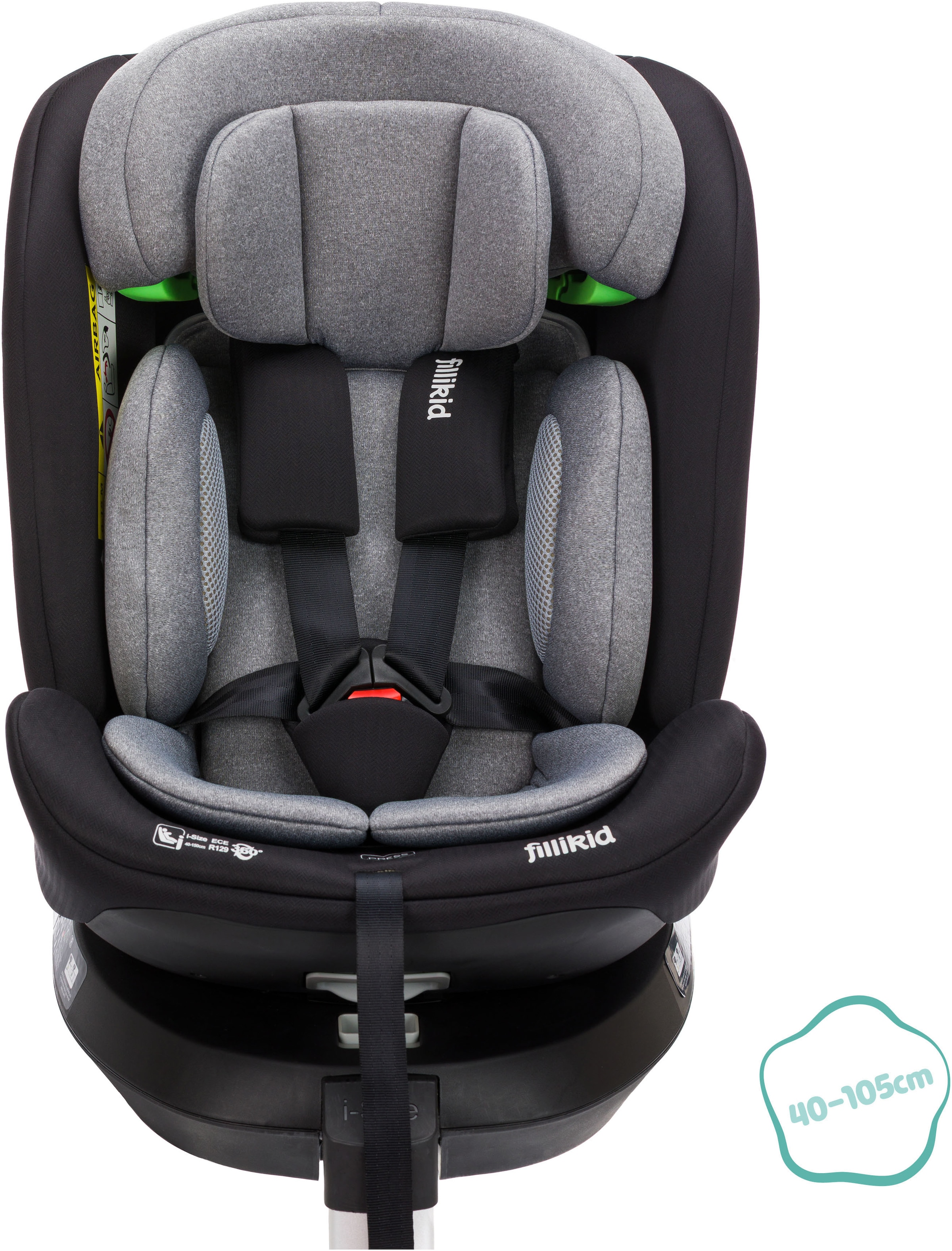 Fillikid Autokindersitz »Aris« 360° drehbar, inkl. Isofix