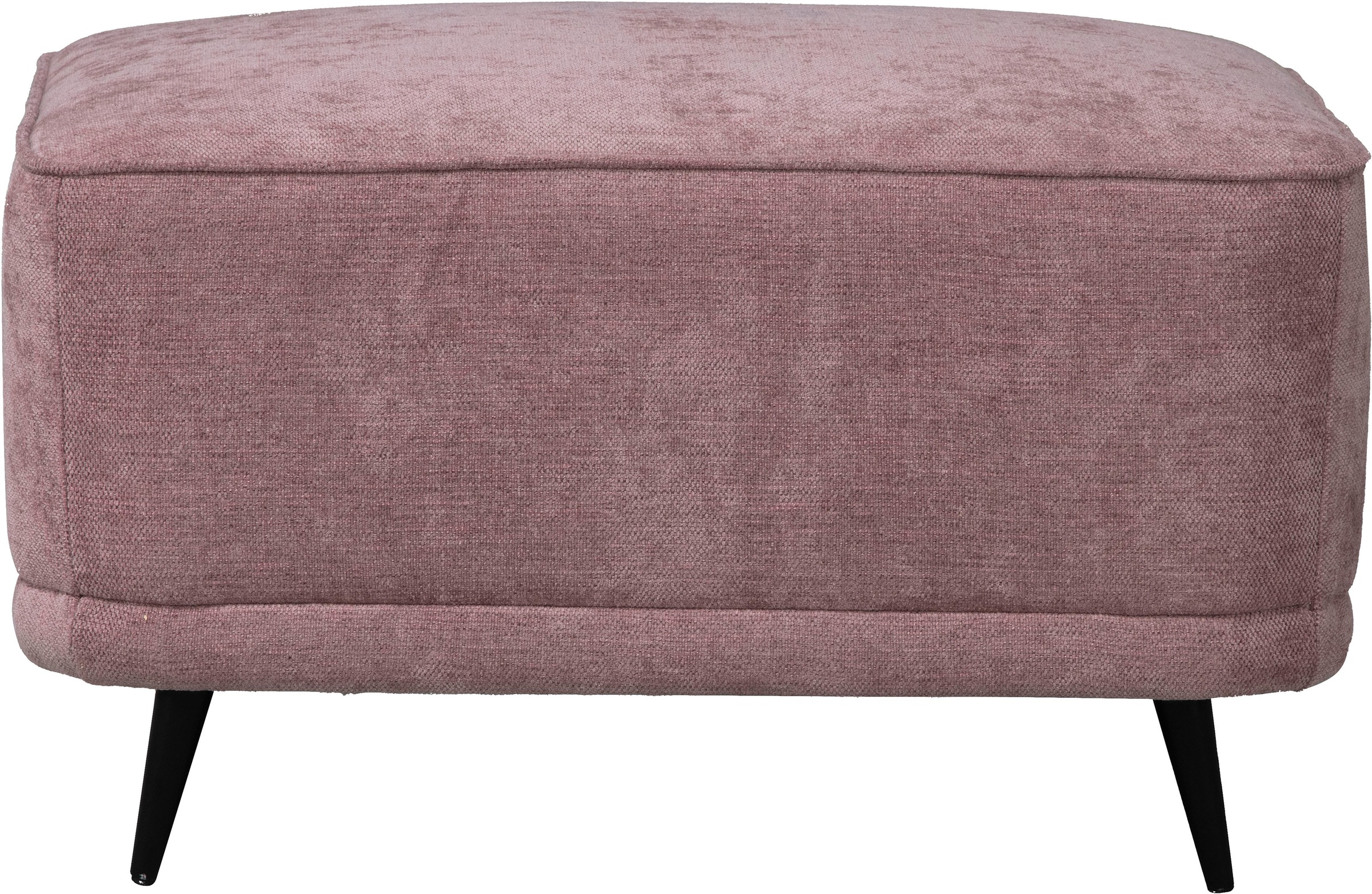 Home affaire Polsterhocker "Ashly" in 3 Bezugsvarianten, Bouclé, Samtoptik günstig online kaufen