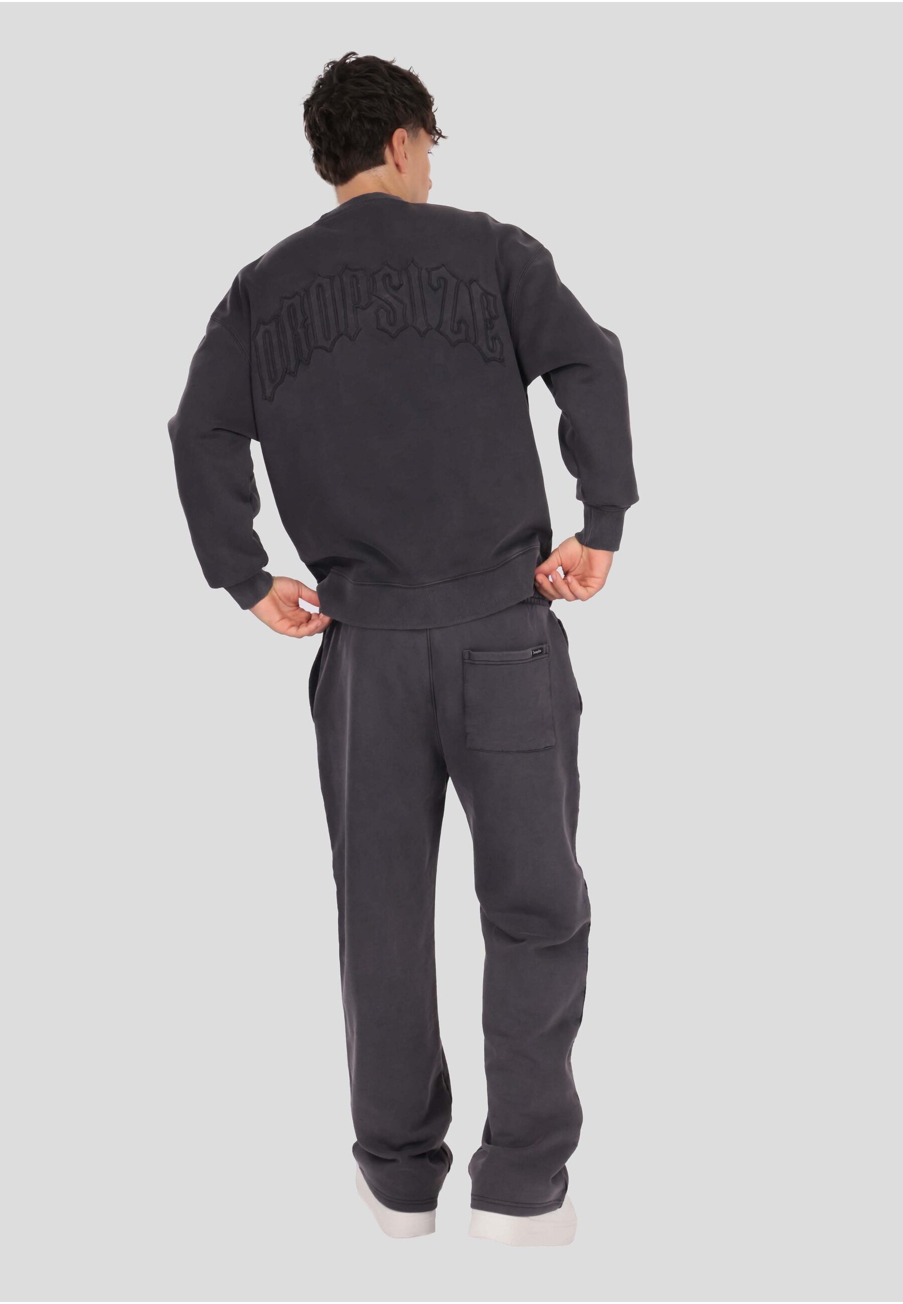 Dropsize Sweater »Dropsize RAW EDGES CREWNECK«, 1
