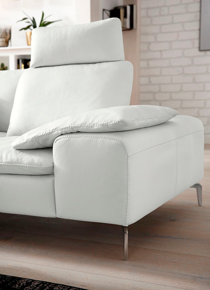 W.SCHILLIG Ecksofa »valentinoo, Designsofa, elegant und bequem, L-Form«, (Set), mit Sitztiefenverstellung, Breite 318 cm