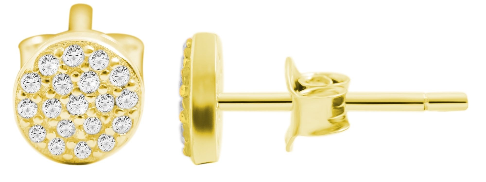 Adelia´s Paar Ohrhänger "Damen Ohrringe – Ohrstecker aus 925 Silber mit Zir günstig online kaufen