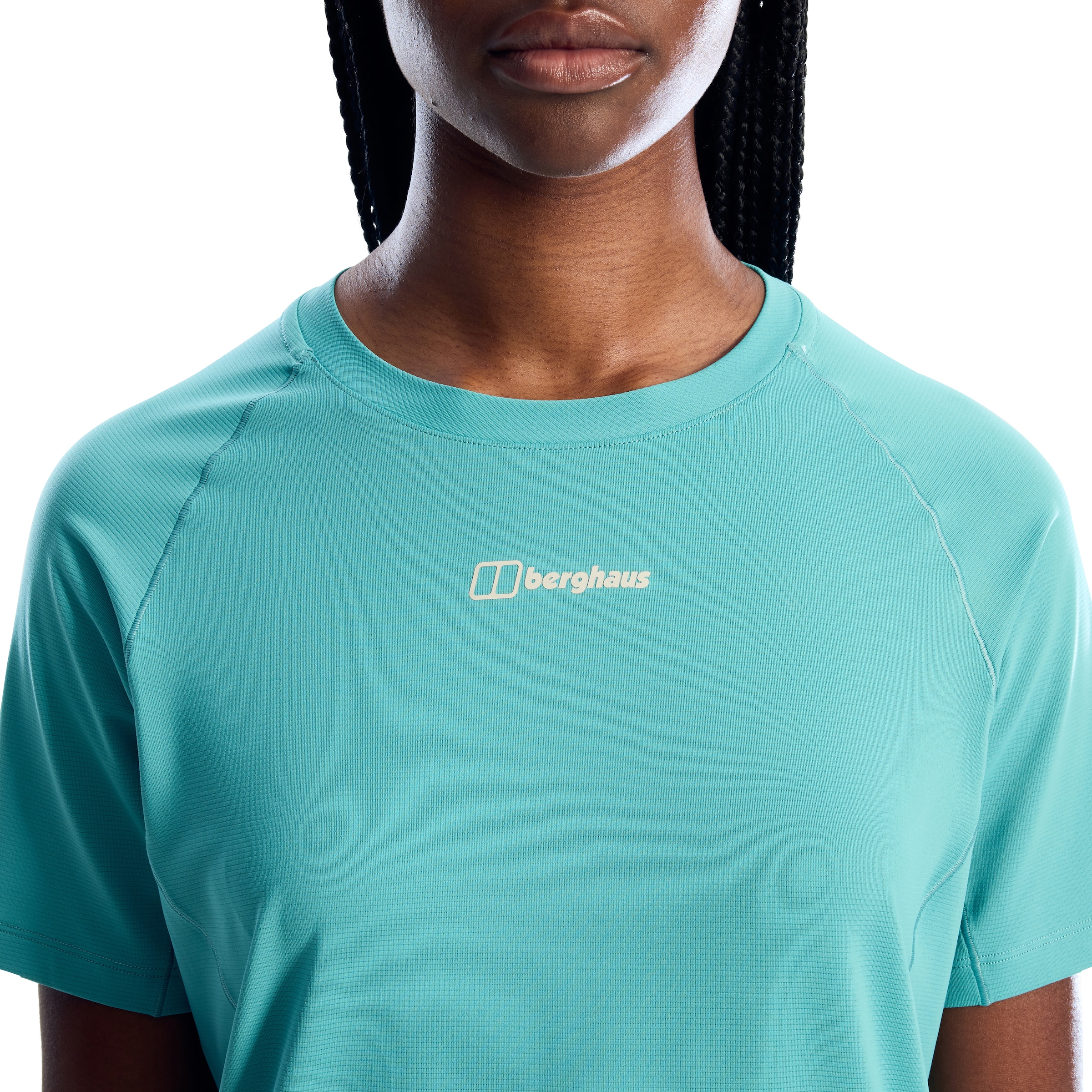 Berghaus T-Shirt »BOWBURN TECH TEE AF« mit Rundhalsausschnitt, Kurzarm, aus Polyester und Elasthan