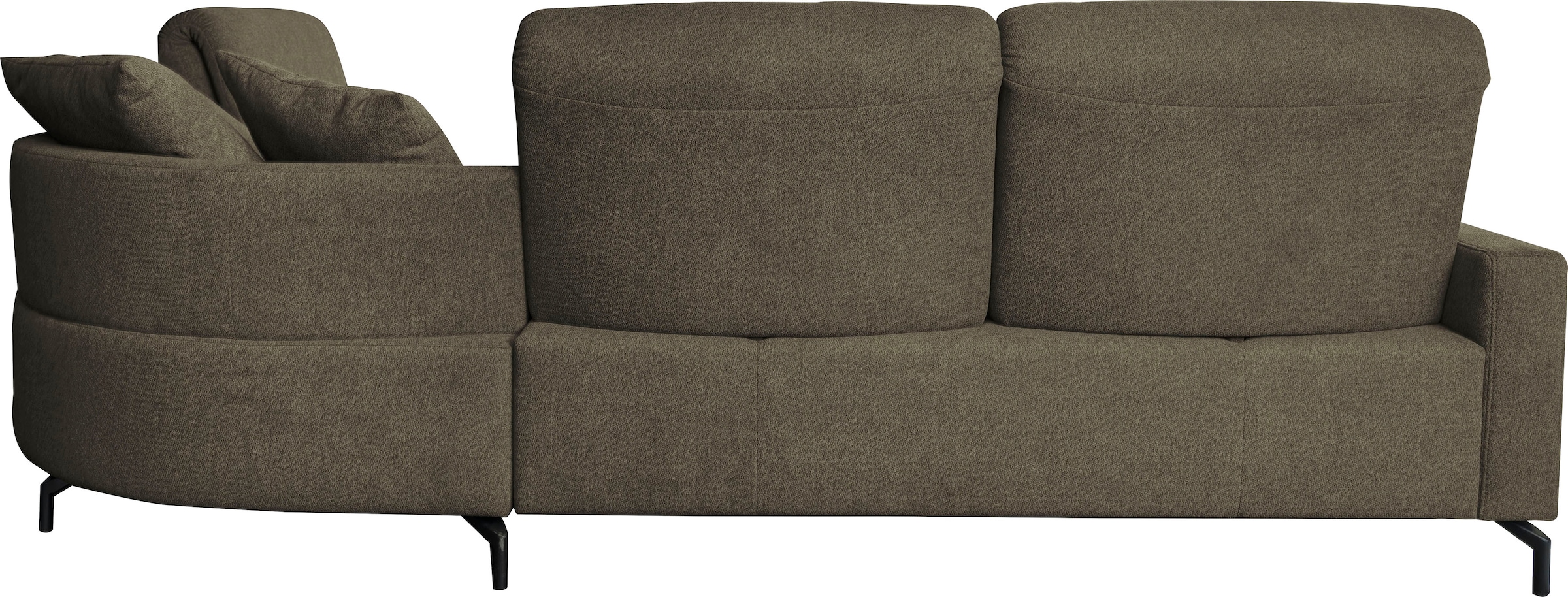 alina Ecksofa »Louis«, Breite 286 cm, Rückenlehnenverstellung, wahlweise mit Bettfunktion
