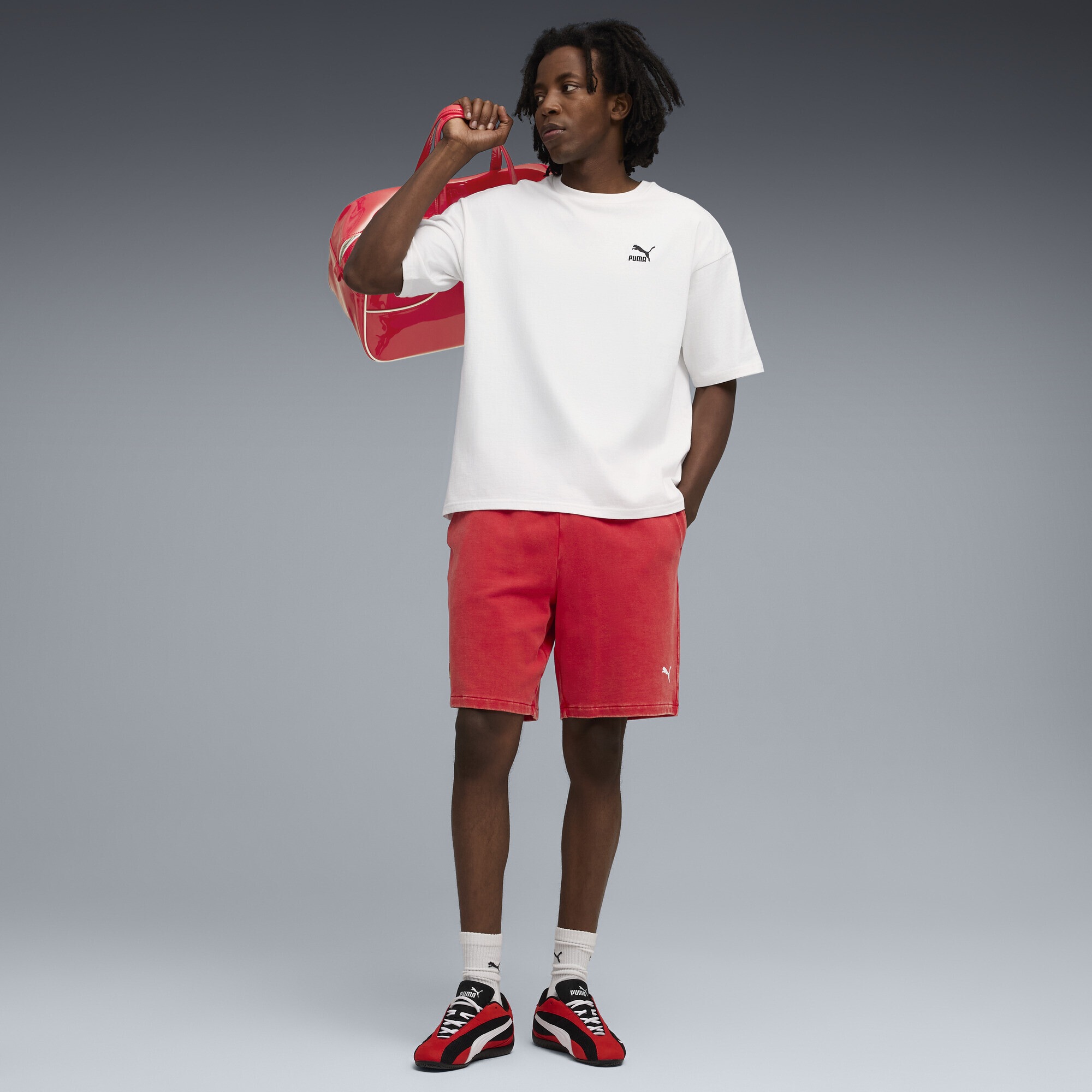 PUMA Sporthose »Scuderia Ferrari Sportswear Sweat-Shorts Herren«
