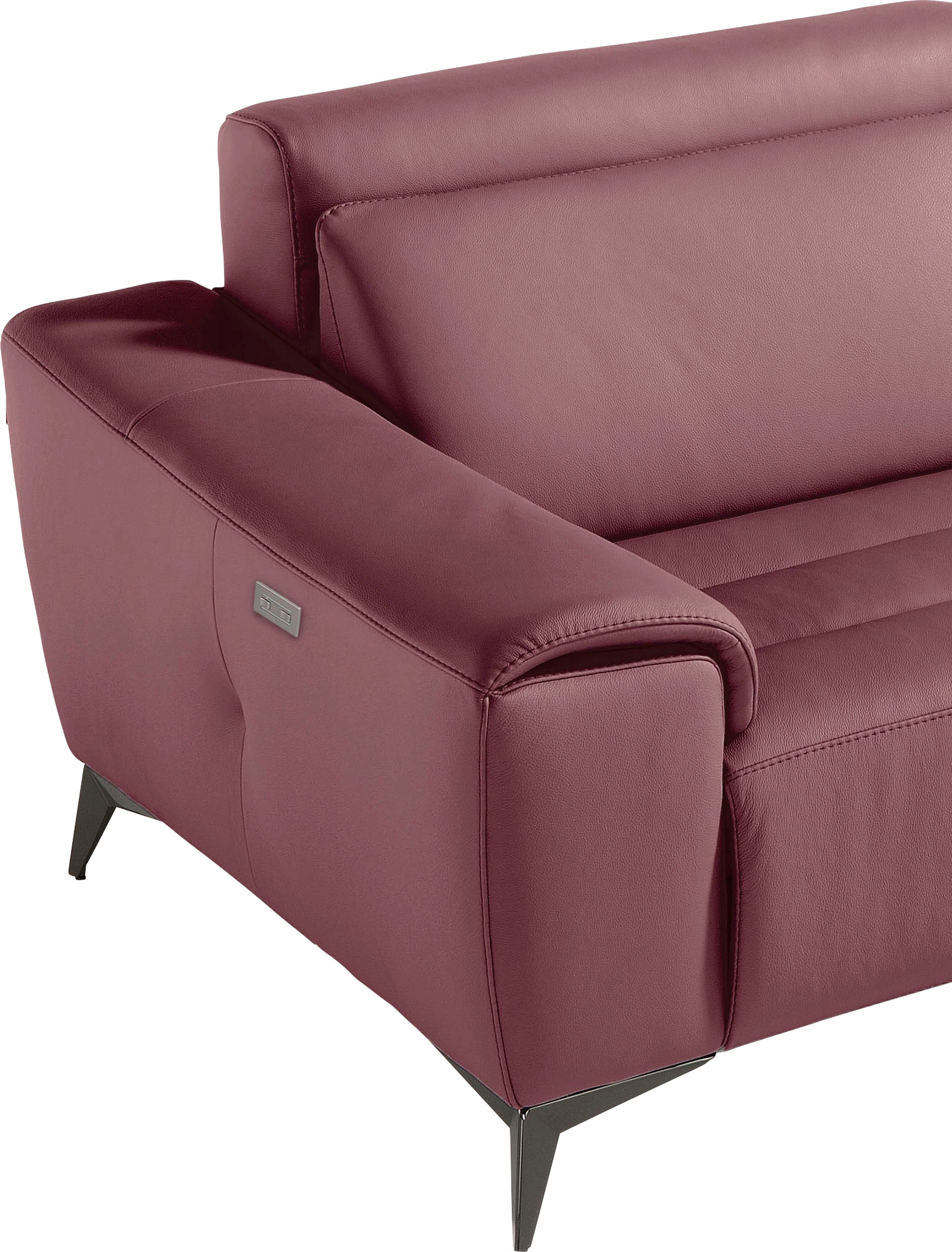 Thumbnail - Egoitaliano 2,5-Sitzer "Suzette, Designsofa mit elektrischen Komfortfunktionen, edel & bequem" inkl. 2 elektronischer Re...