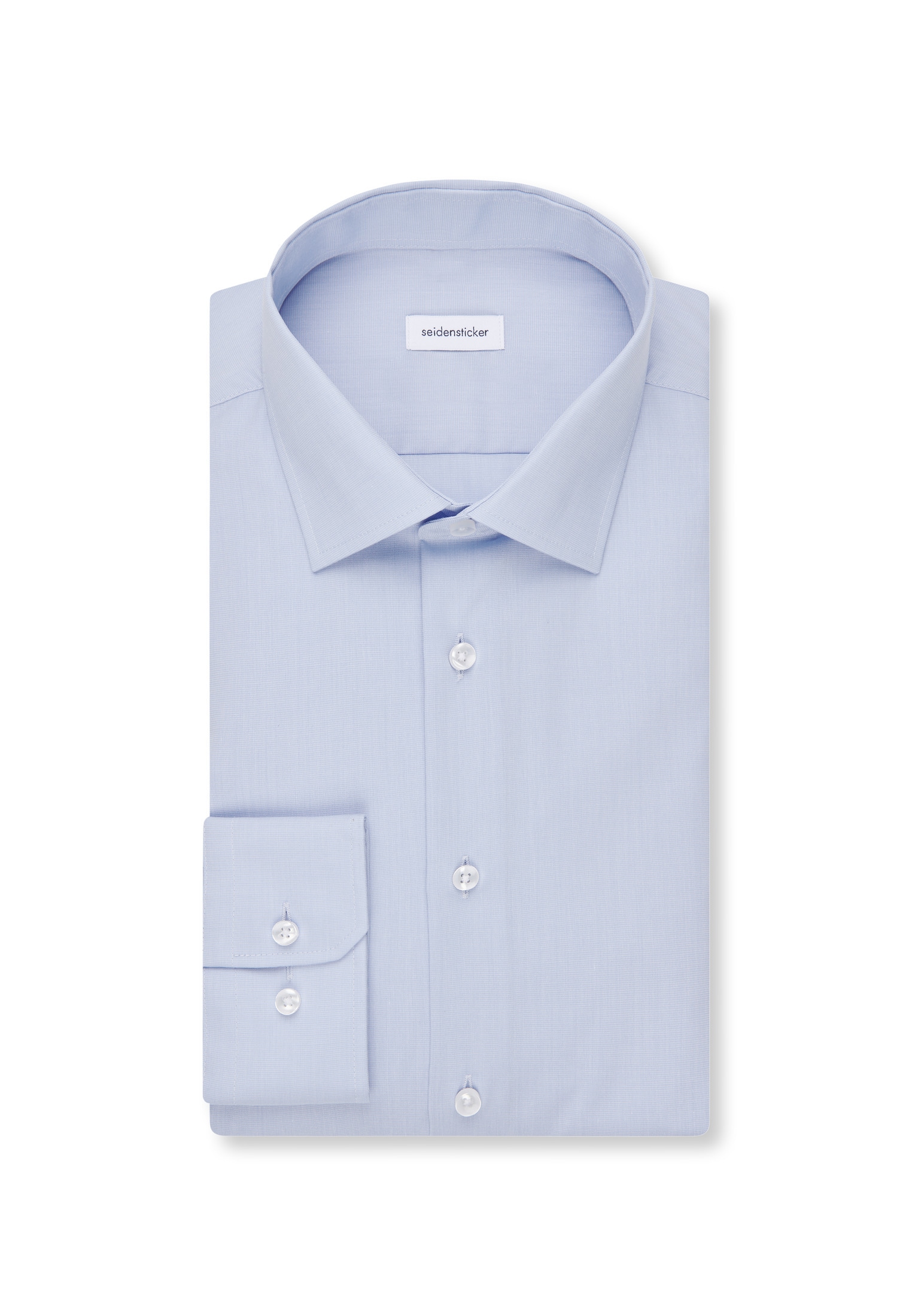 seidensticker Businesshemd »Schwarze Rose« Slim 1/1 Extra lang Kentkragen Uni