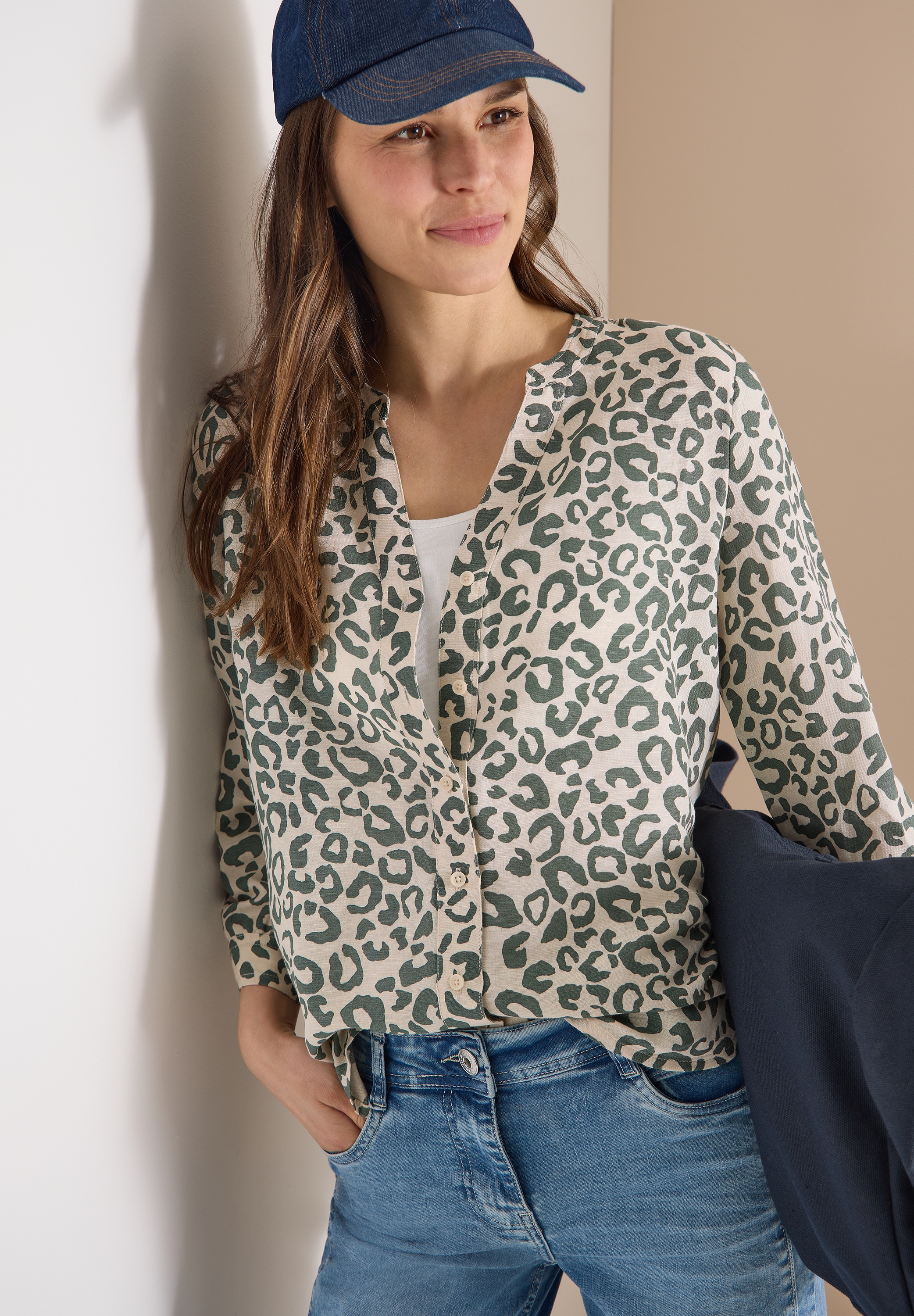 Cecil Longbluse mit Knopfleiste günstig online kaufen