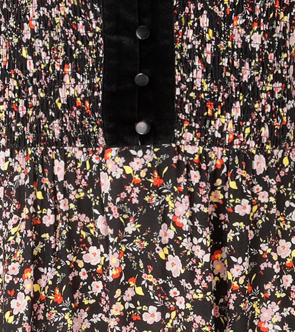 Aniston CASUAL Maxikleid mit bunten Blümchen bedruckt - NEUE KOLLEKTION