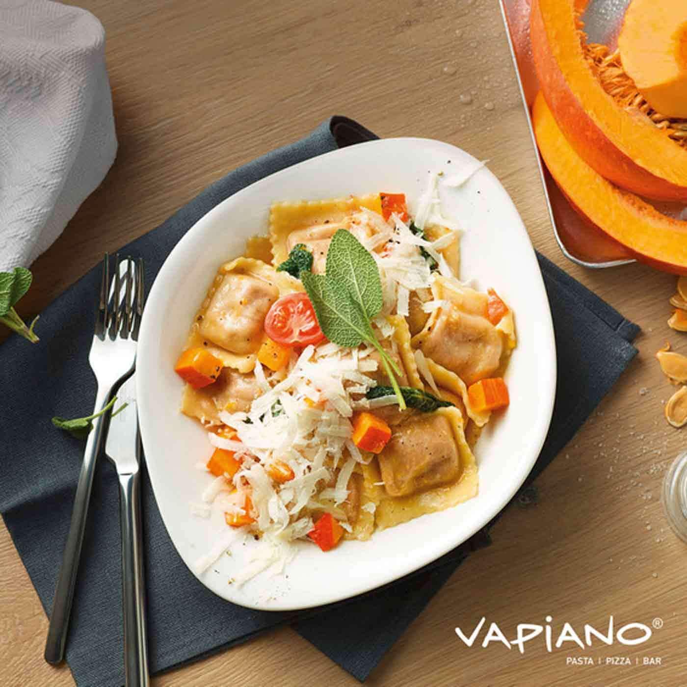 Villeroy & Boch Pastateller »Pastateller Vapiano 2er Set weiß« Spülmaschinenfest, Mikrowellensicher