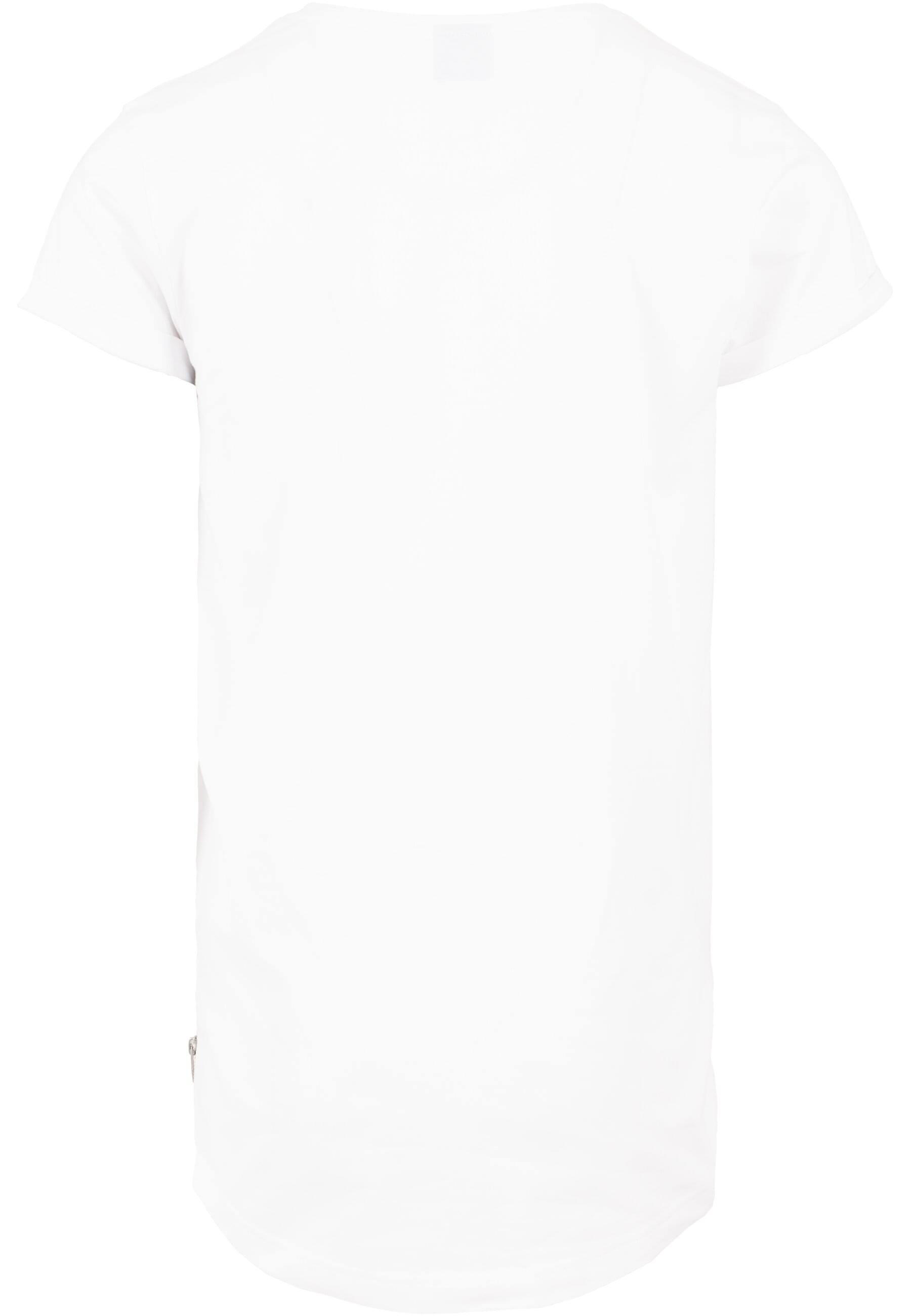 URBAN CLASSICS T-Shirt "Urban Classics Herren Long Shaped Side Zip Tee" günstig online kaufen