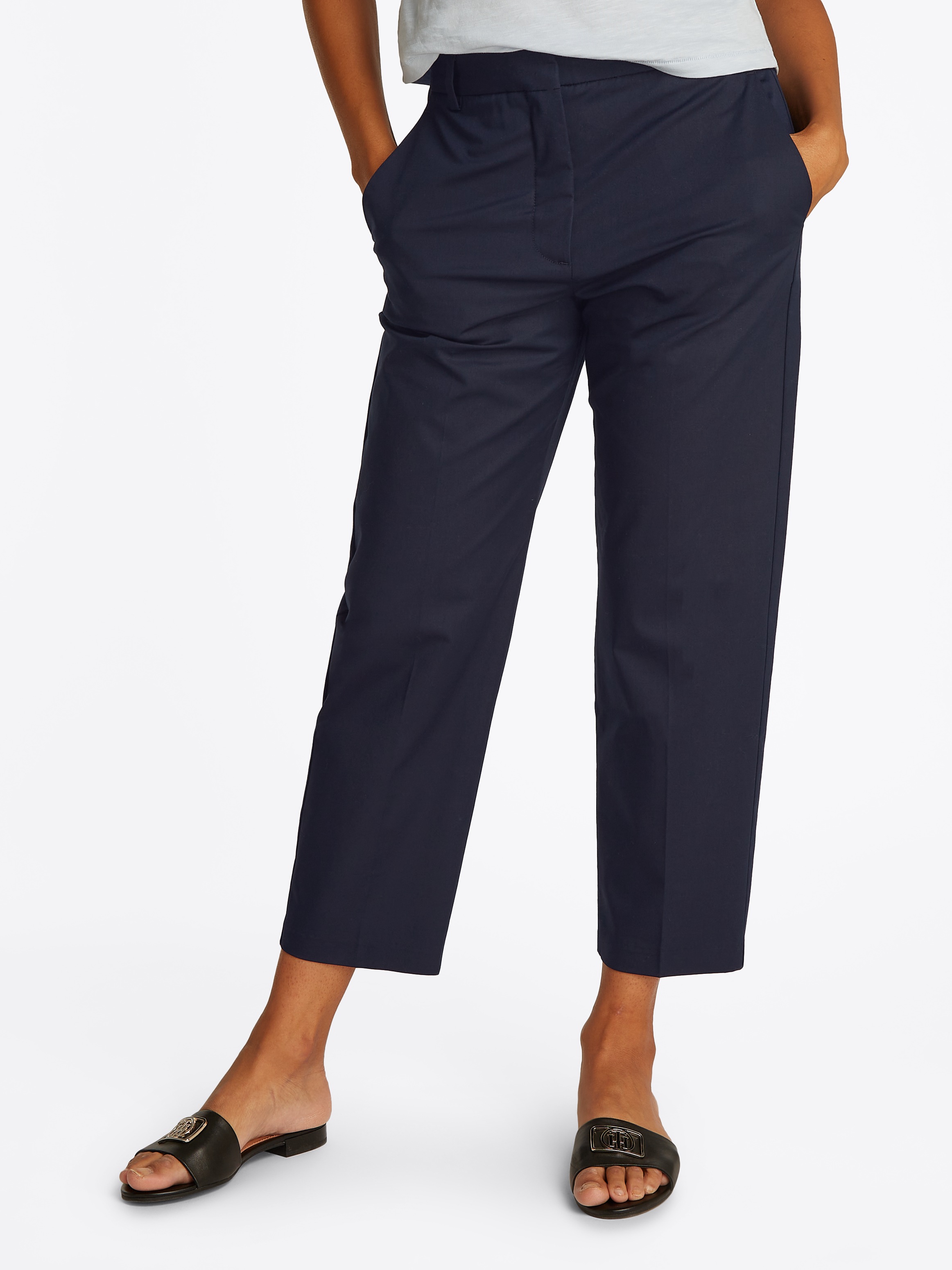 Tommy Hilfiger Chinohose, mit Bügelfalten günstig online kaufen