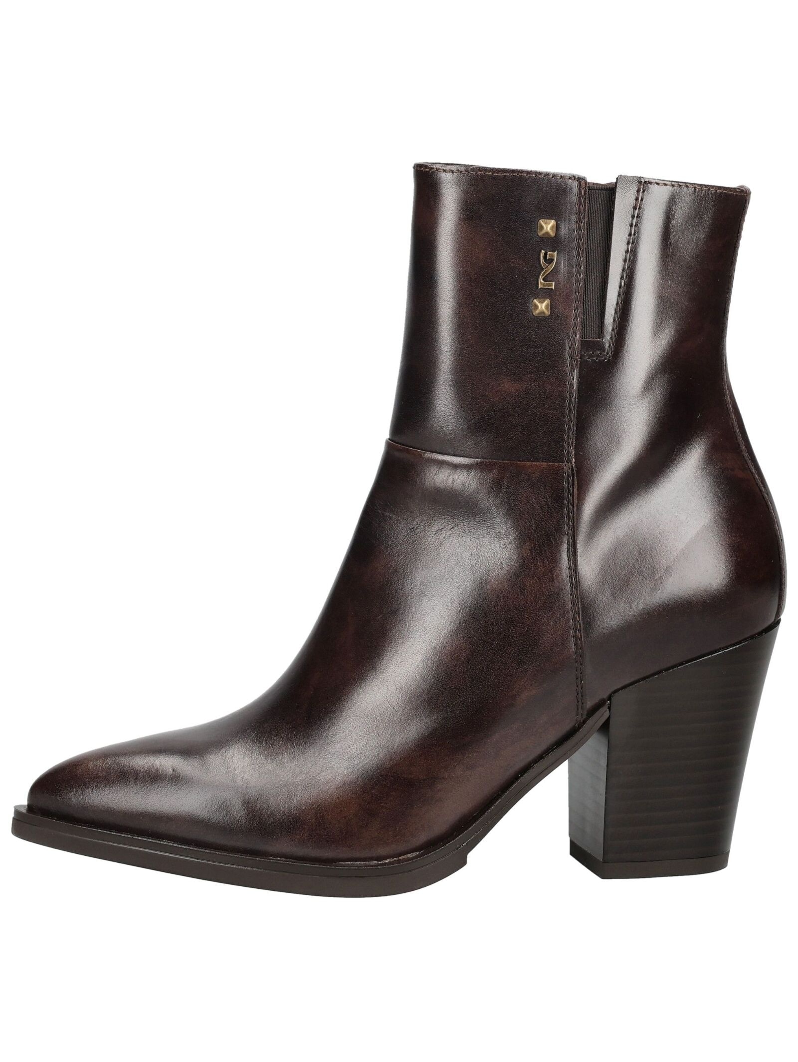 Nero Giardini High-Heel-Stiefelette »Nero Giardini Stiefelette Leder«