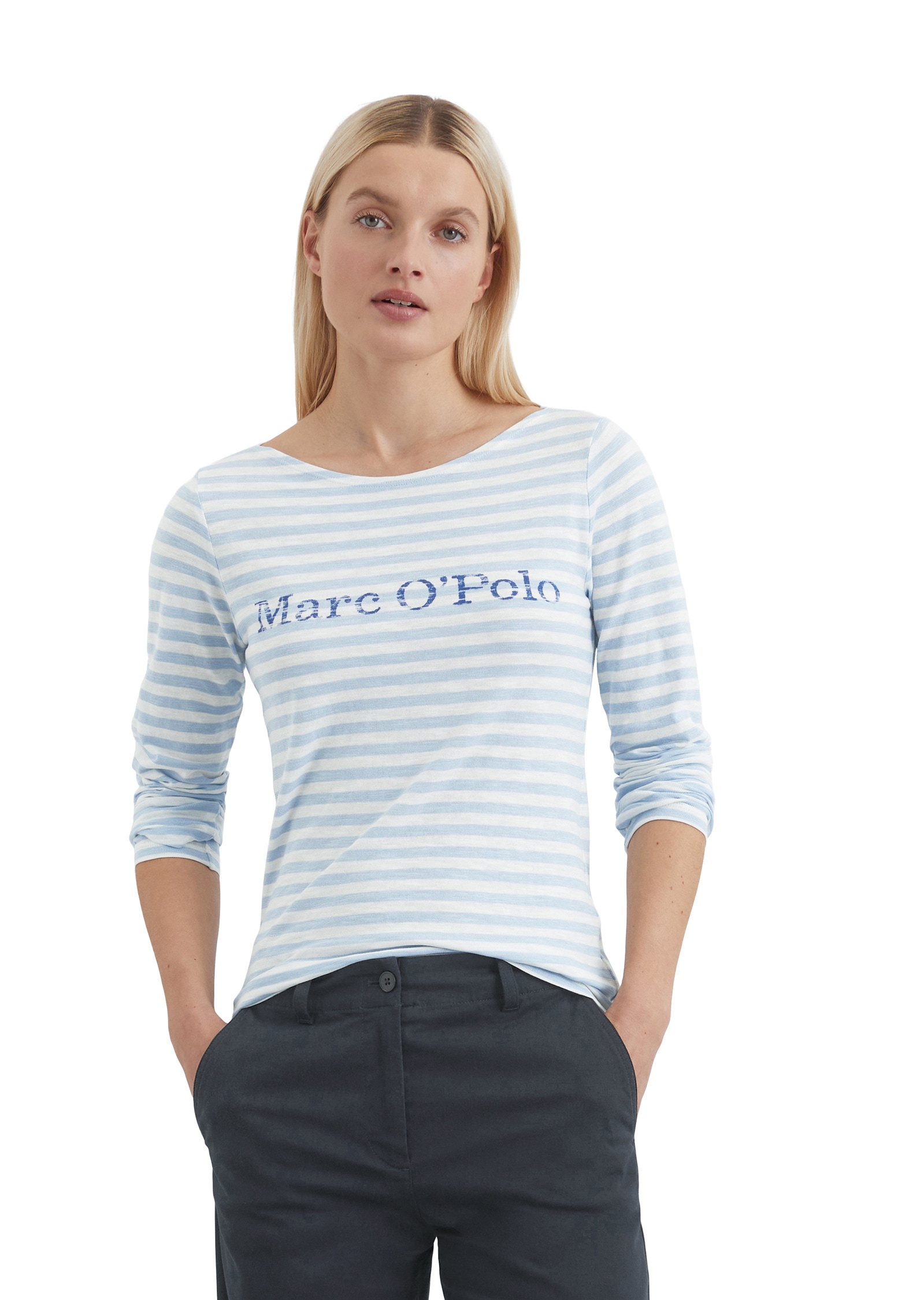 Marc O'Polo Langarmshirt »aus Organic Cotton«