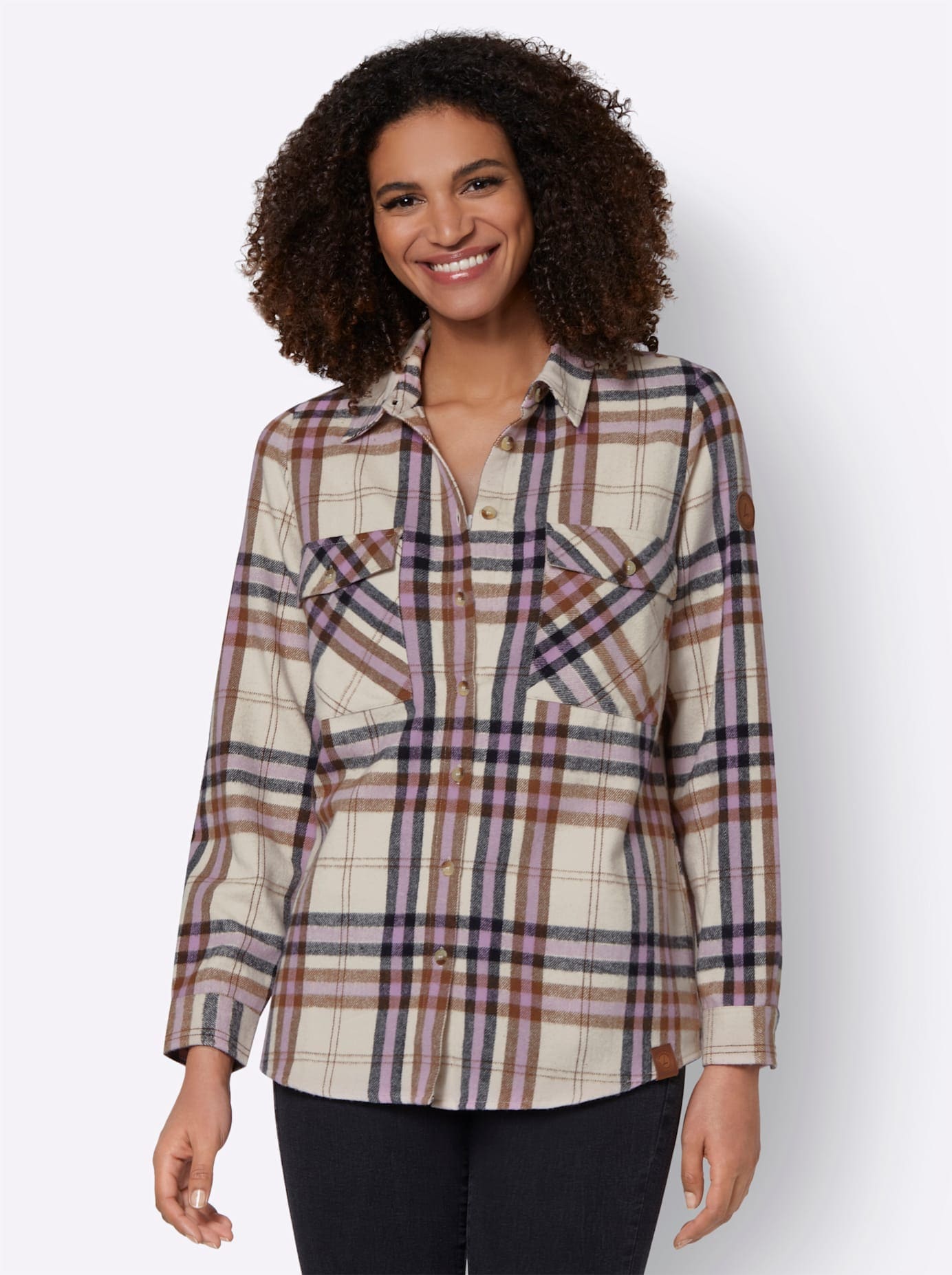 Casual Looks Flanellbluse günstig online kaufen