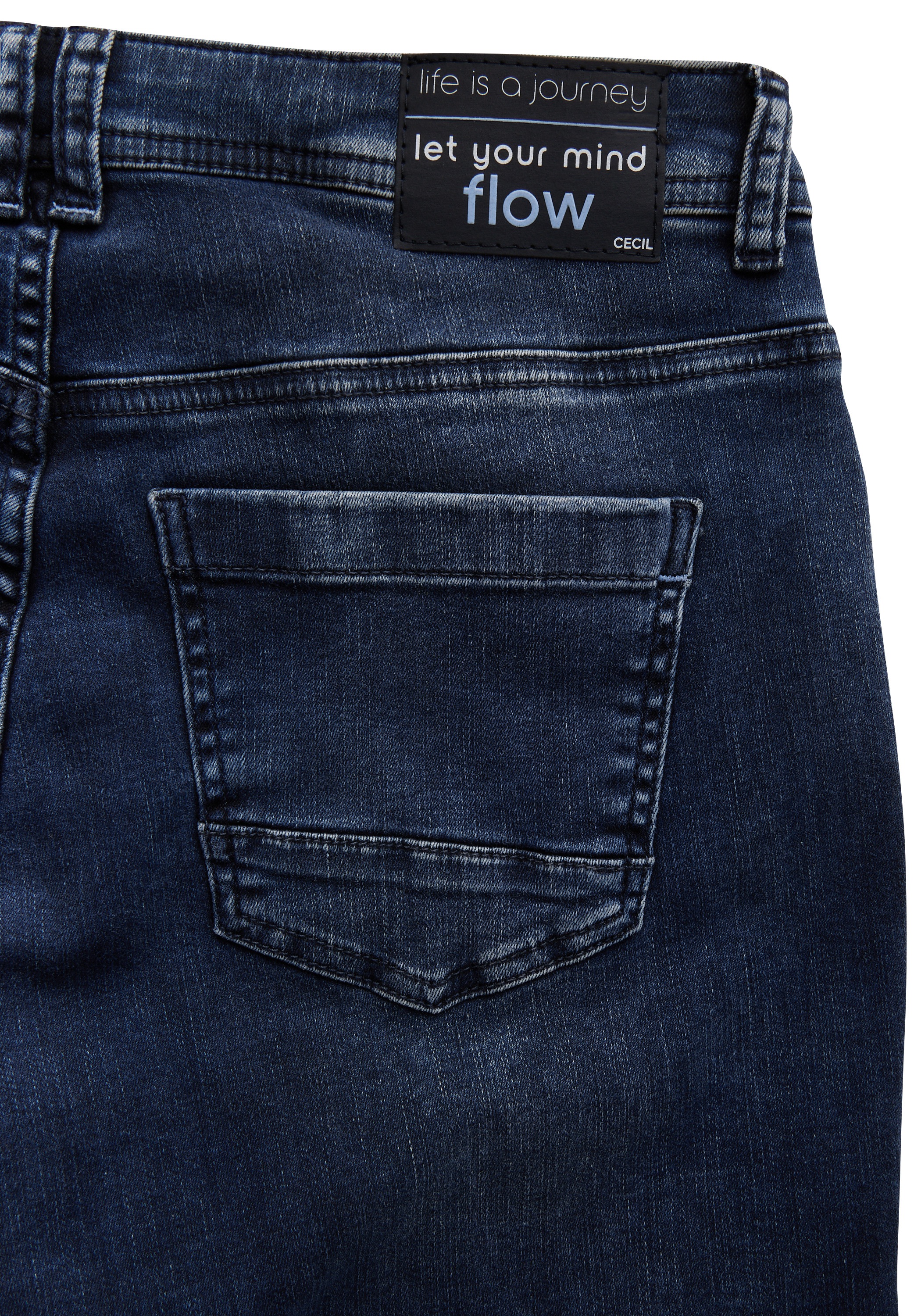 Cecil Weite Jeans, 4-Pocket Style