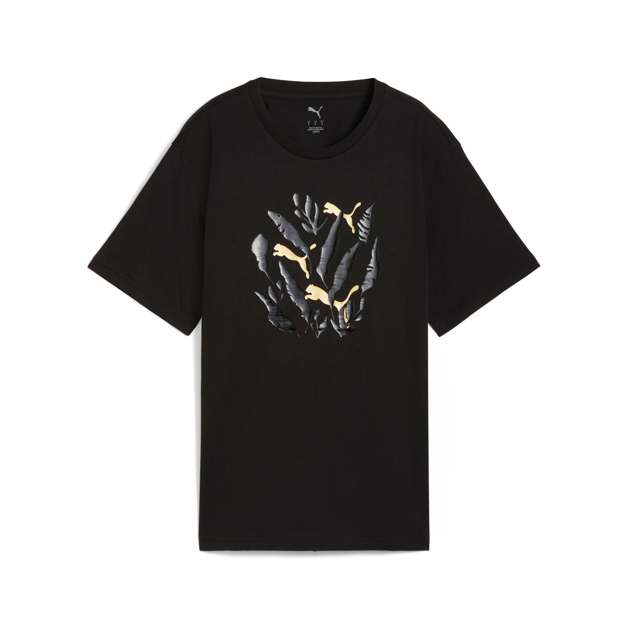 PUMA T-Shirt "GRAPHIC RELAXED LEAF TEE" sportlicher Stil, Rundhalsausschnit günstig online kaufen
