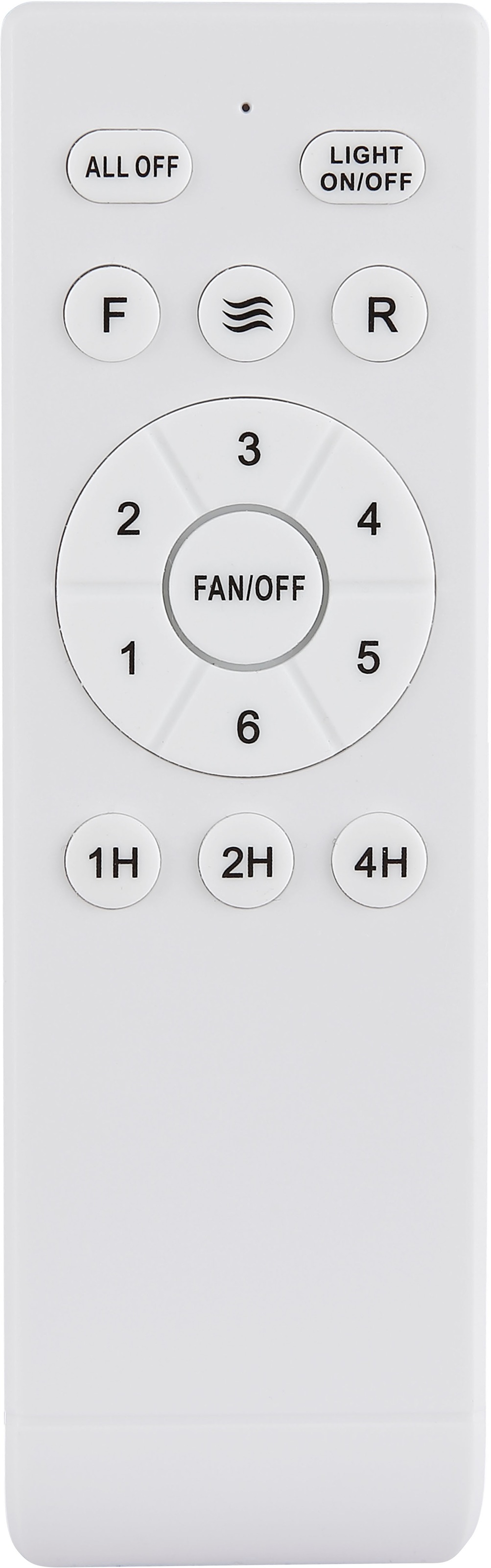 GLOBO LIGHTING Deckenleuchte »ELISE« LED-Modul 1 Stk. warmweiß - kaltweiß Ventilator kühlen-heizen holzoptik CCT 3000/4500/6000K