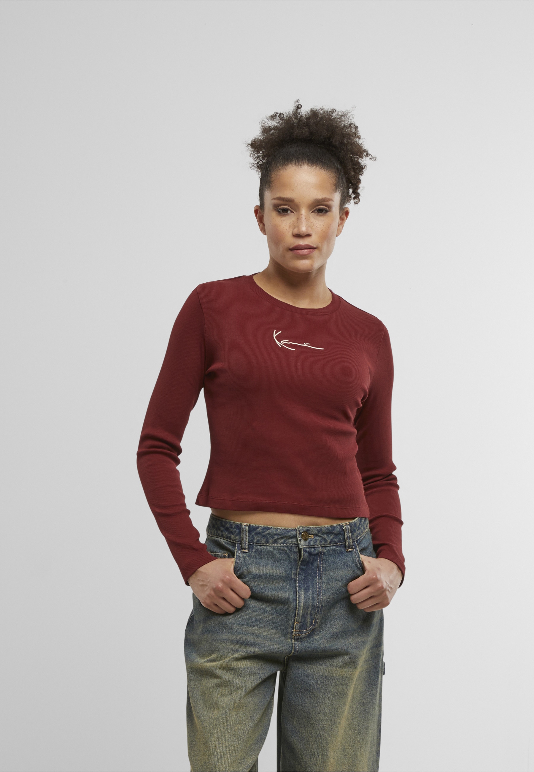 Karl Kani Longsleeve »Karl Kani Small Signature Short Rib Ls« 1